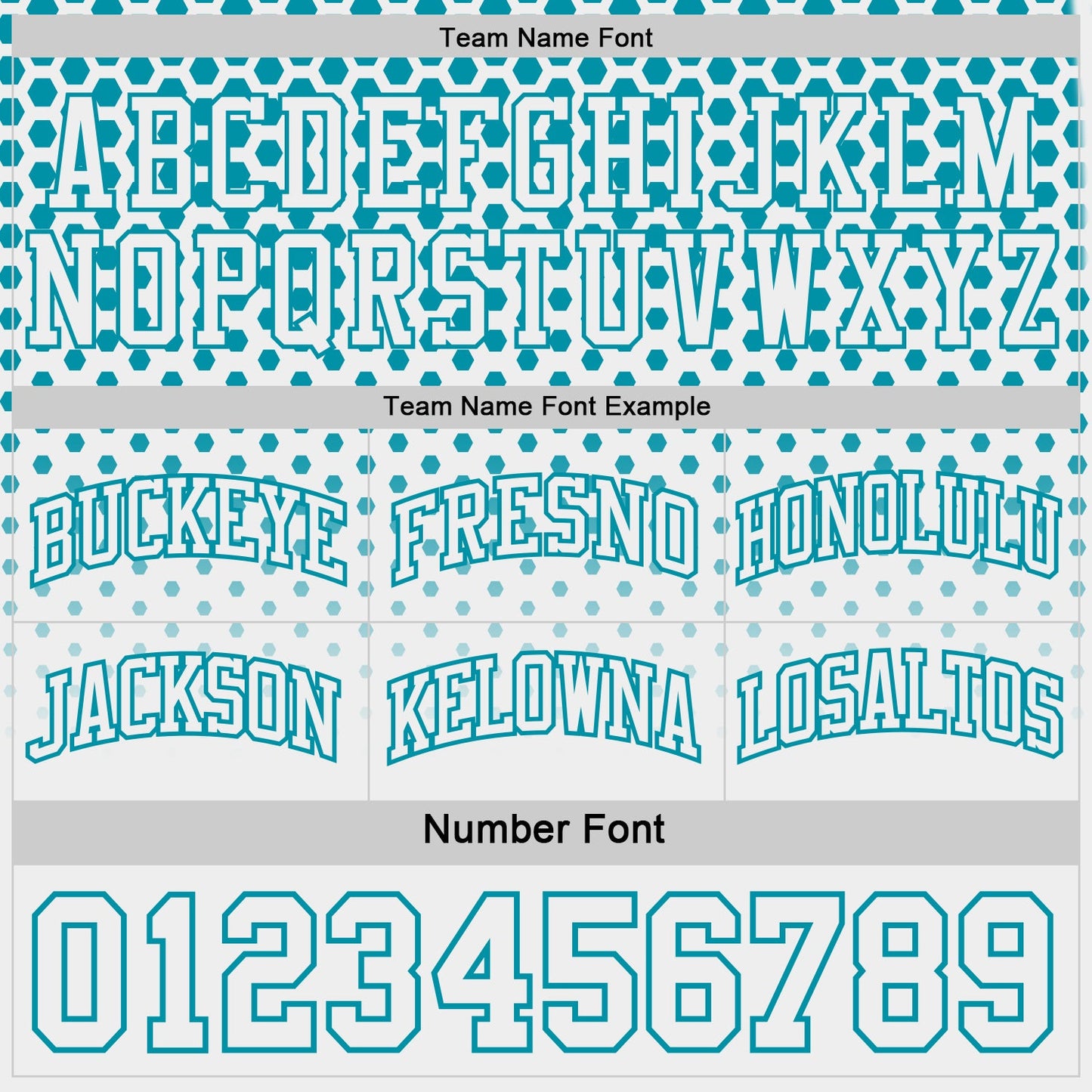Custom Teal-White Side Panel Stripe Gradient Geometric Honeycomb Reversible Double Side Sublimation Basketball Set Jersey view 5