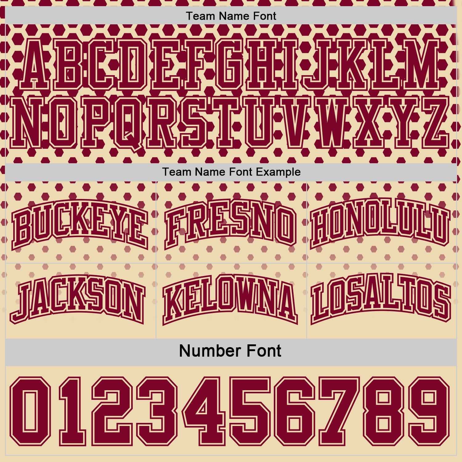 Custom Maroon-Cream Side Panel Stripe Gradient Geometric Honeycomb Reversible Double Side Sublimation Basketball Set Jersey view 5