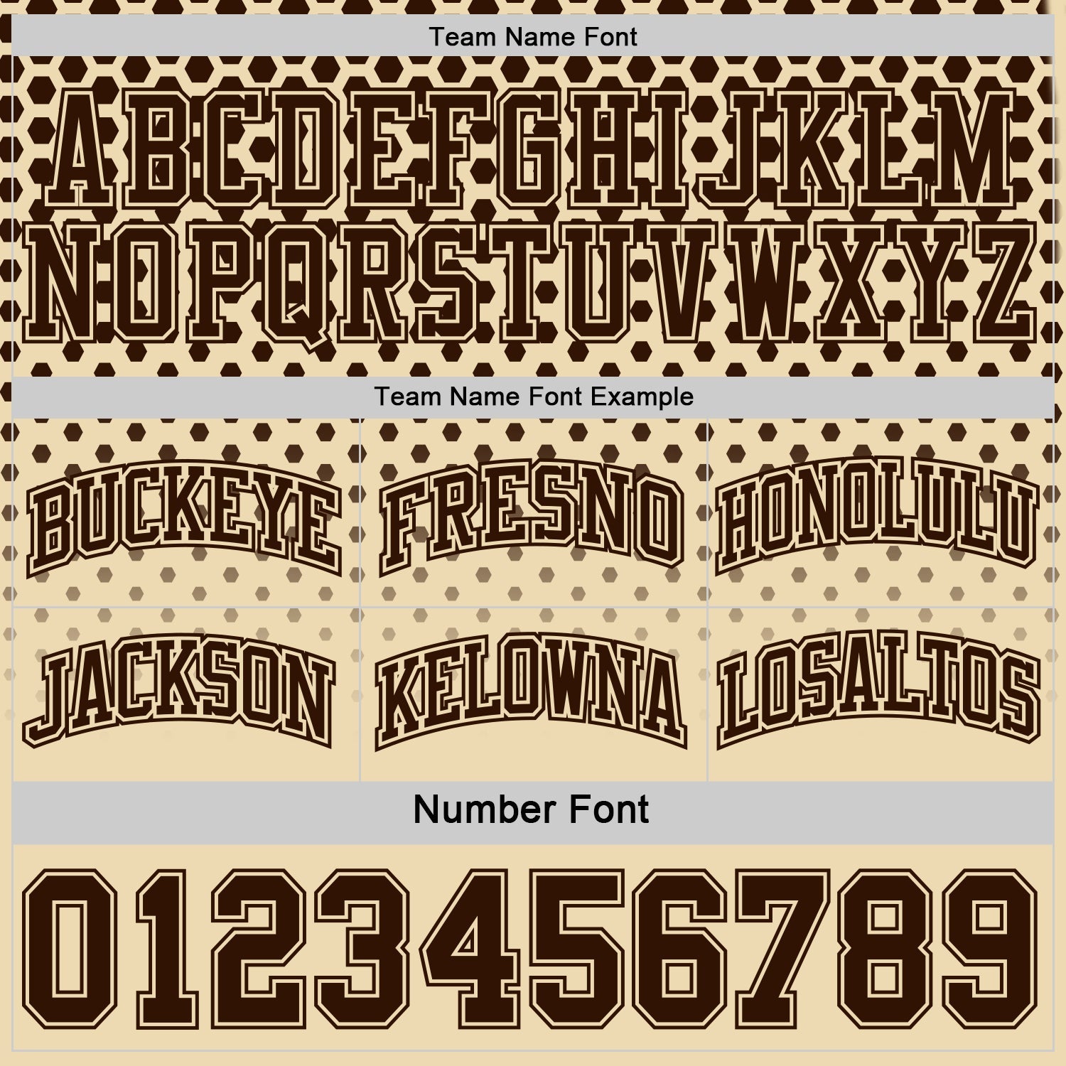 Custom Brown-Cream Side Panel Stripe Gradient Geometric Honeycomb Reversible Double Side Sublimation Basketball Set Jersey view 5