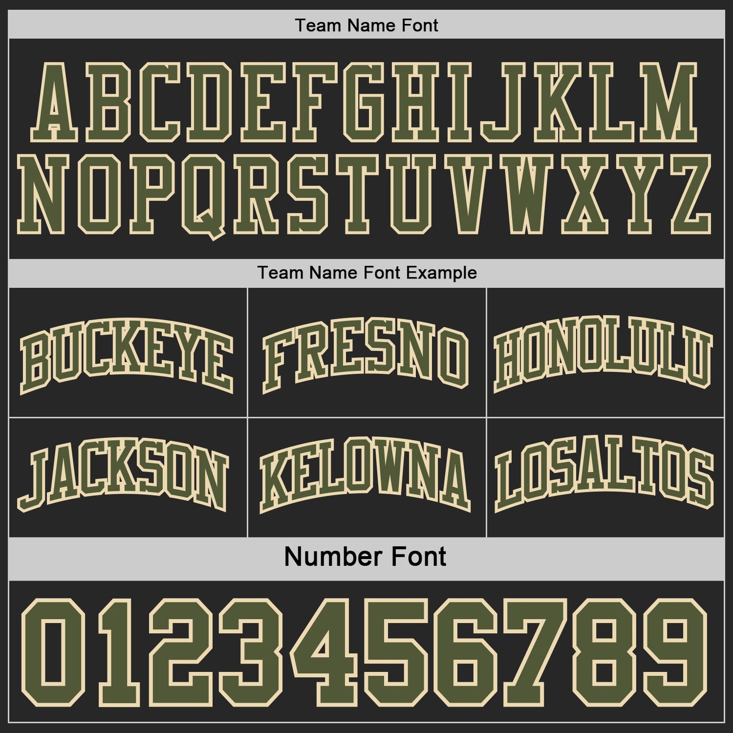Custom Black Olive-Cream Digital Camo Side Panel Stripe Reversible Double Side Sublimation Basketball Set Jersey view 4