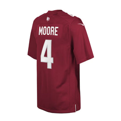 A.Cardinal #4 Rondale Moore Game Player Jersey - Cardinal Stitched American Football Jerseys - Main View