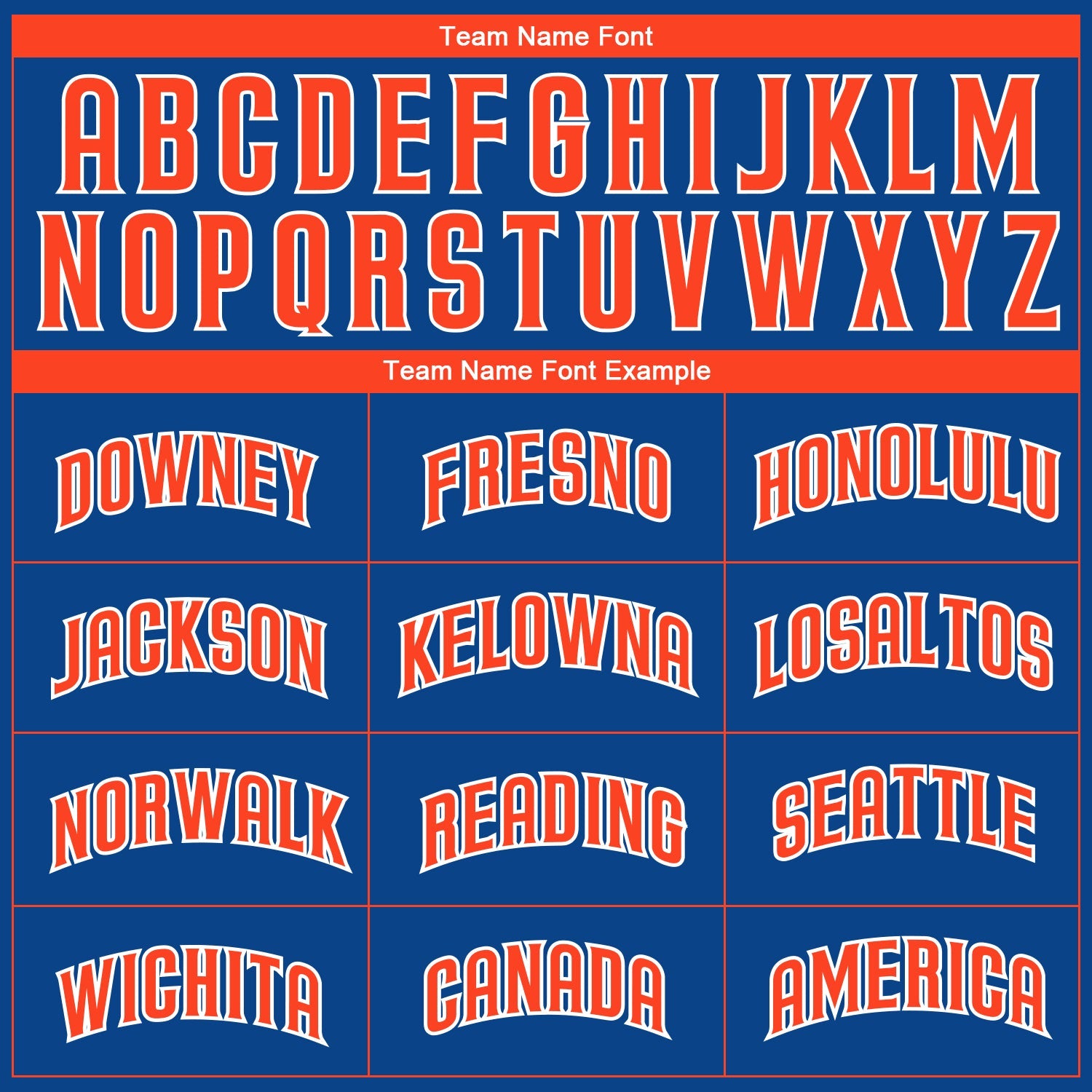 Custom Royal Orange-White Authentic Baseball Jersey view 4
