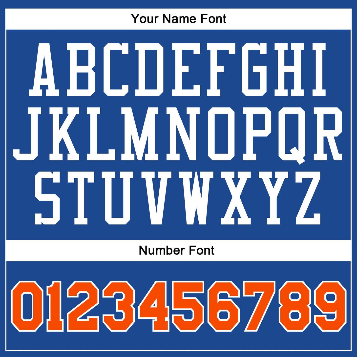 Custom Royal Orange-White Authentic Baseball Jersey view 5