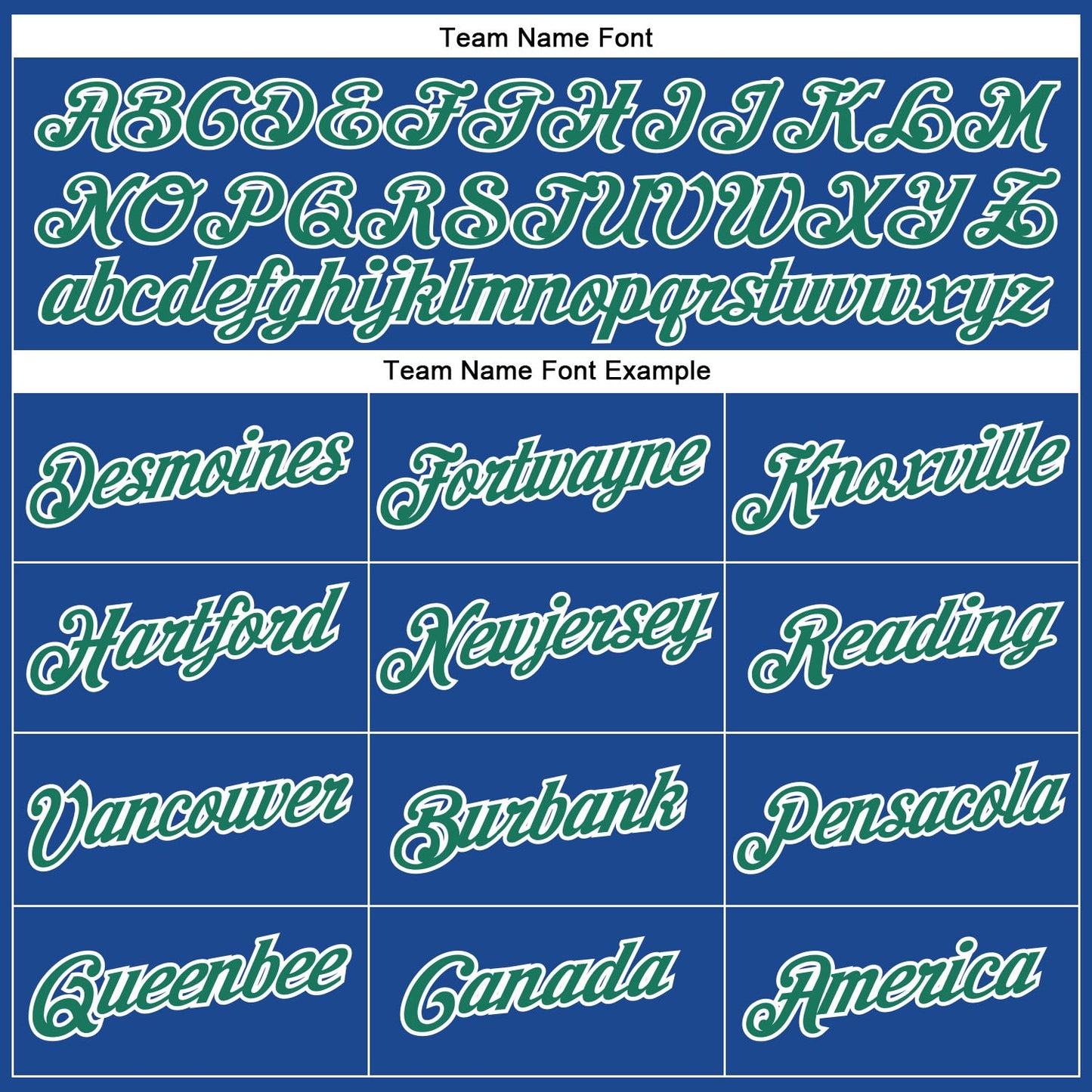 Custom Royal Kelly Green-White Authentic Baseball Jersey view 4