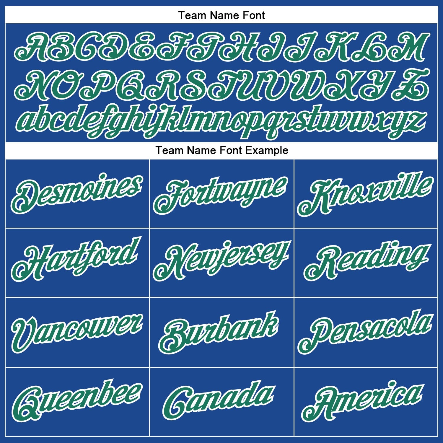 Custom Royal Kelly Green-White Authentic Baseball Jersey view 4