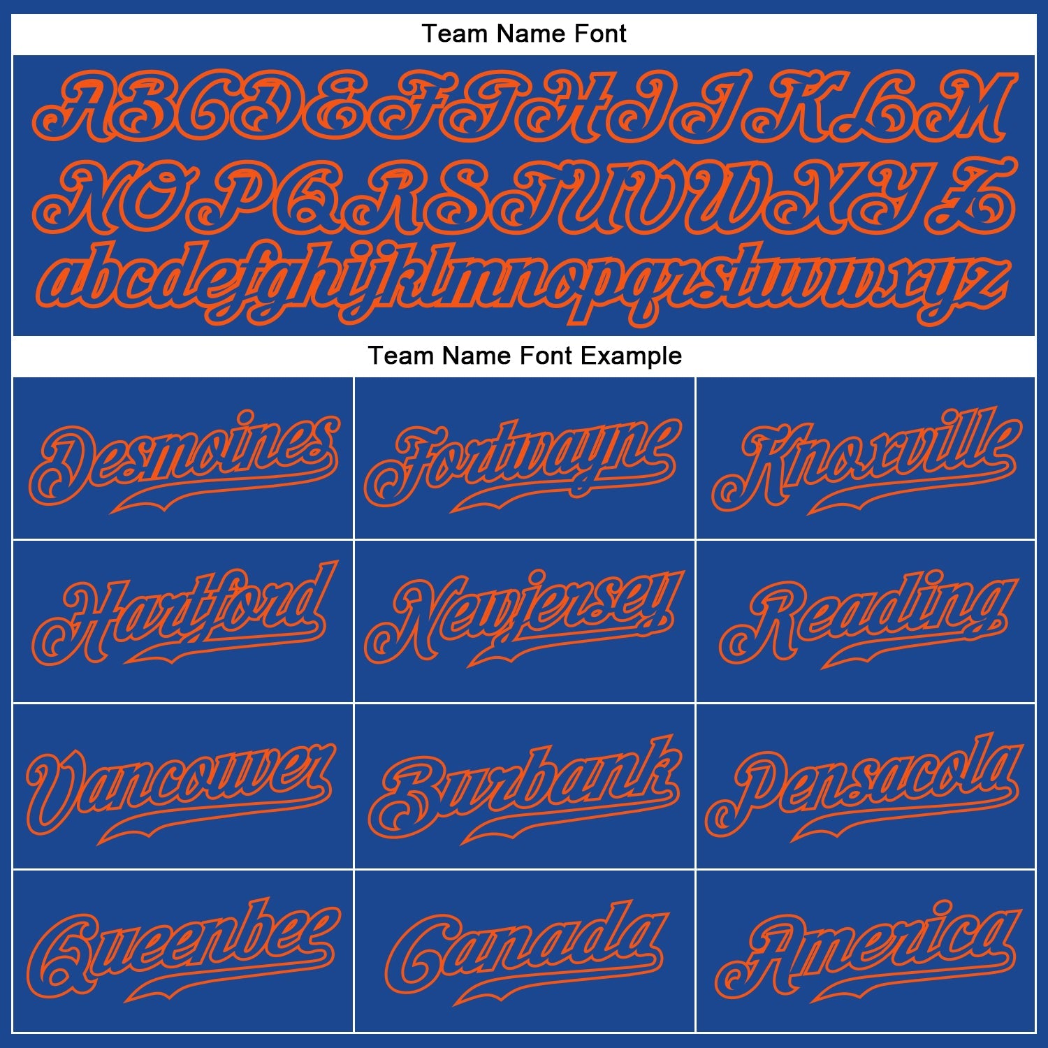 Custom Royal Royal-Orange Authentic Baseball Jersey view 4