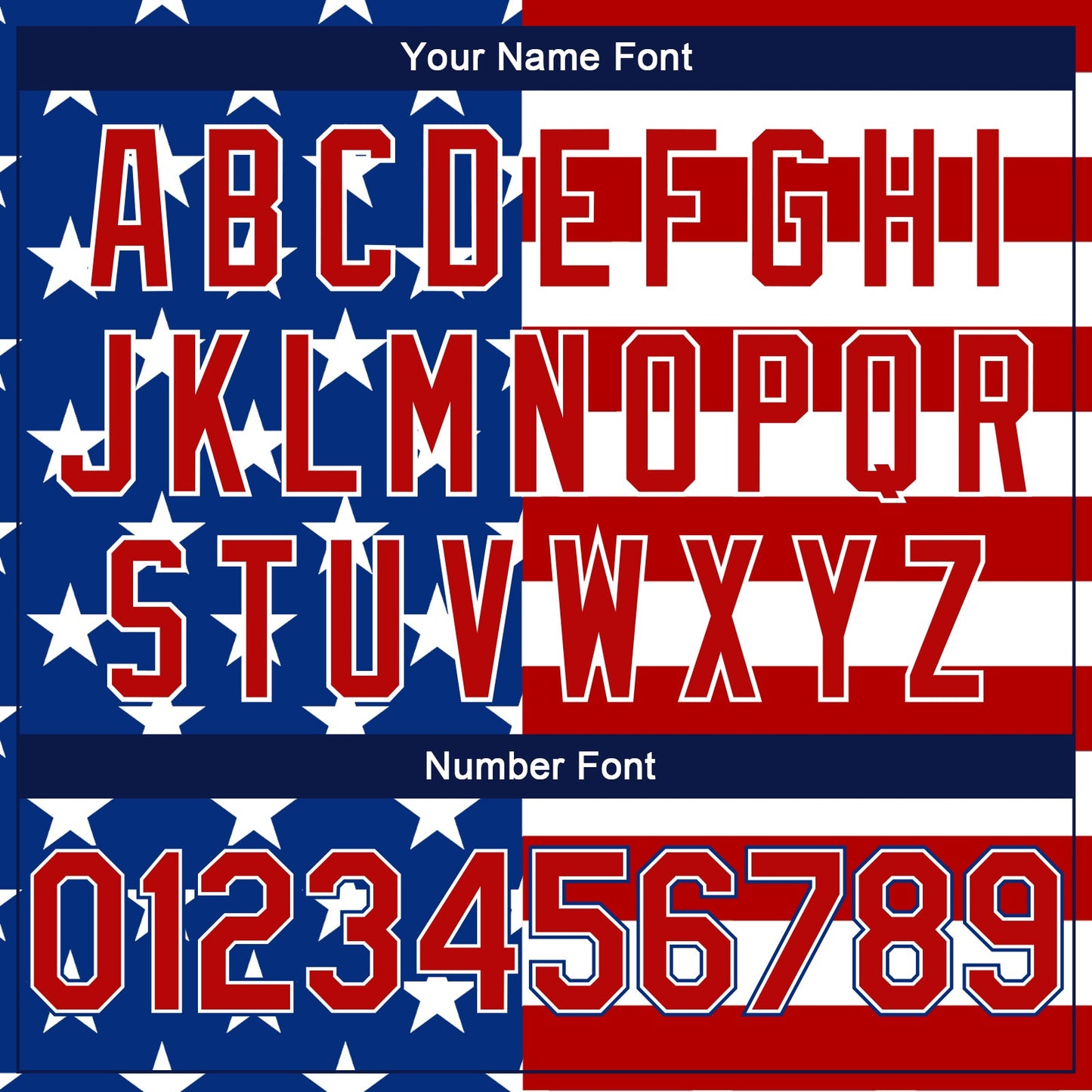 Custom Royal Red-White 3D Pattern Design American Flag Authentic Basketball Jersey view 4