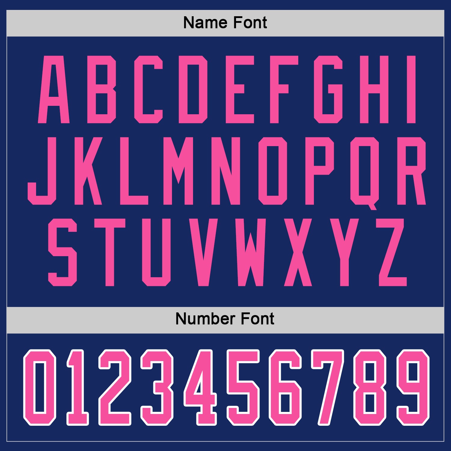 Custom Royal Pink-White Hockey Jersey view 3