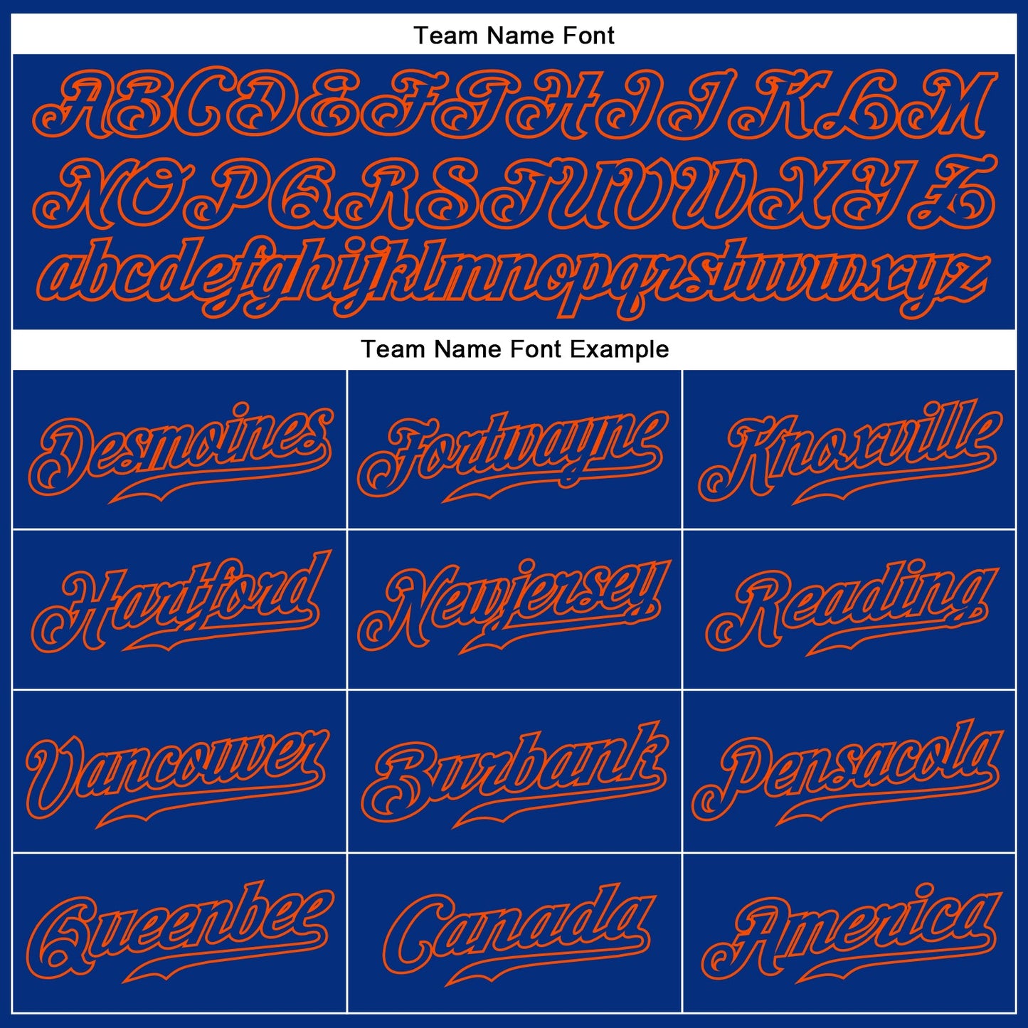 Custom Royal Royal-Orange Authentic Sleeveless Baseball Jersey view 3