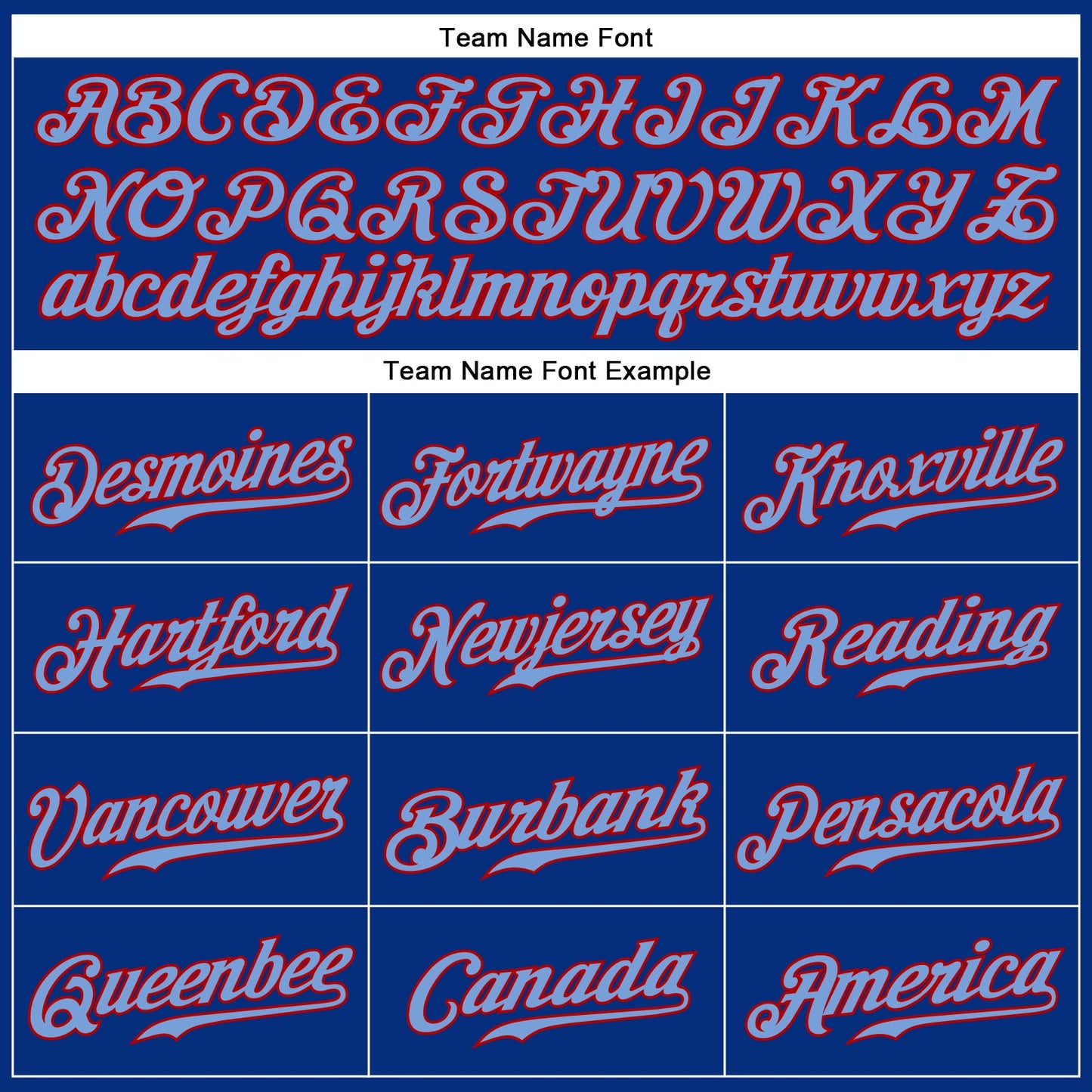 Custom Royal Light Blue-Red Authentic Sleeveless Baseball Jersey view 3