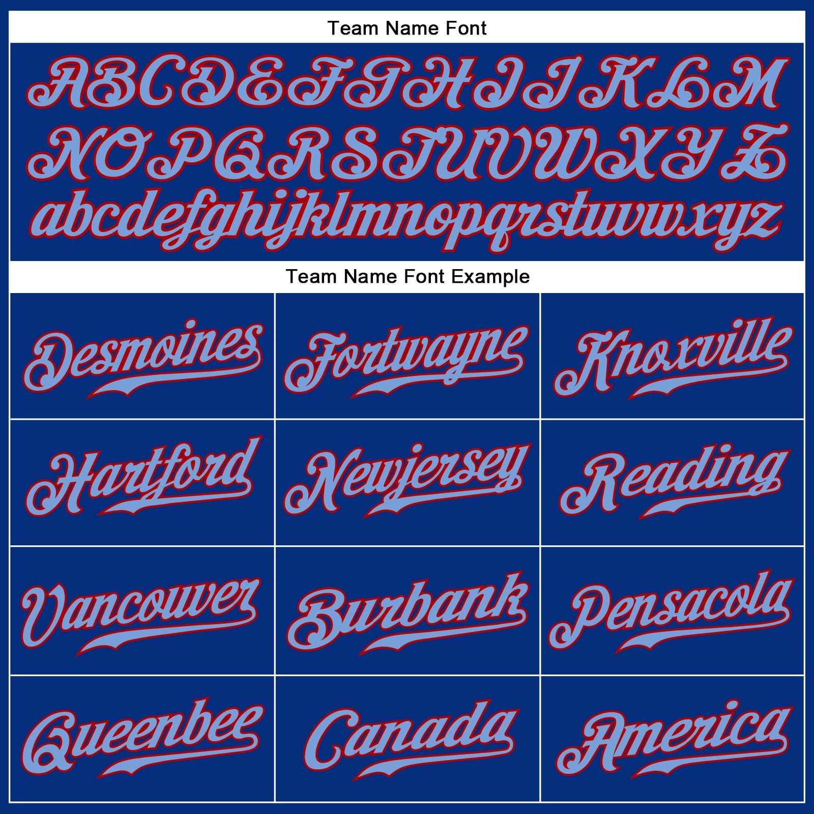 Custom Royal Light Blue-Red Authentic Sleeveless Baseball Jersey view 3