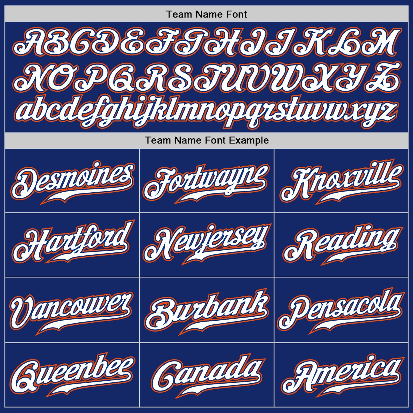 Custom Royal White-Orange Authentic Baseball Jersey view 5