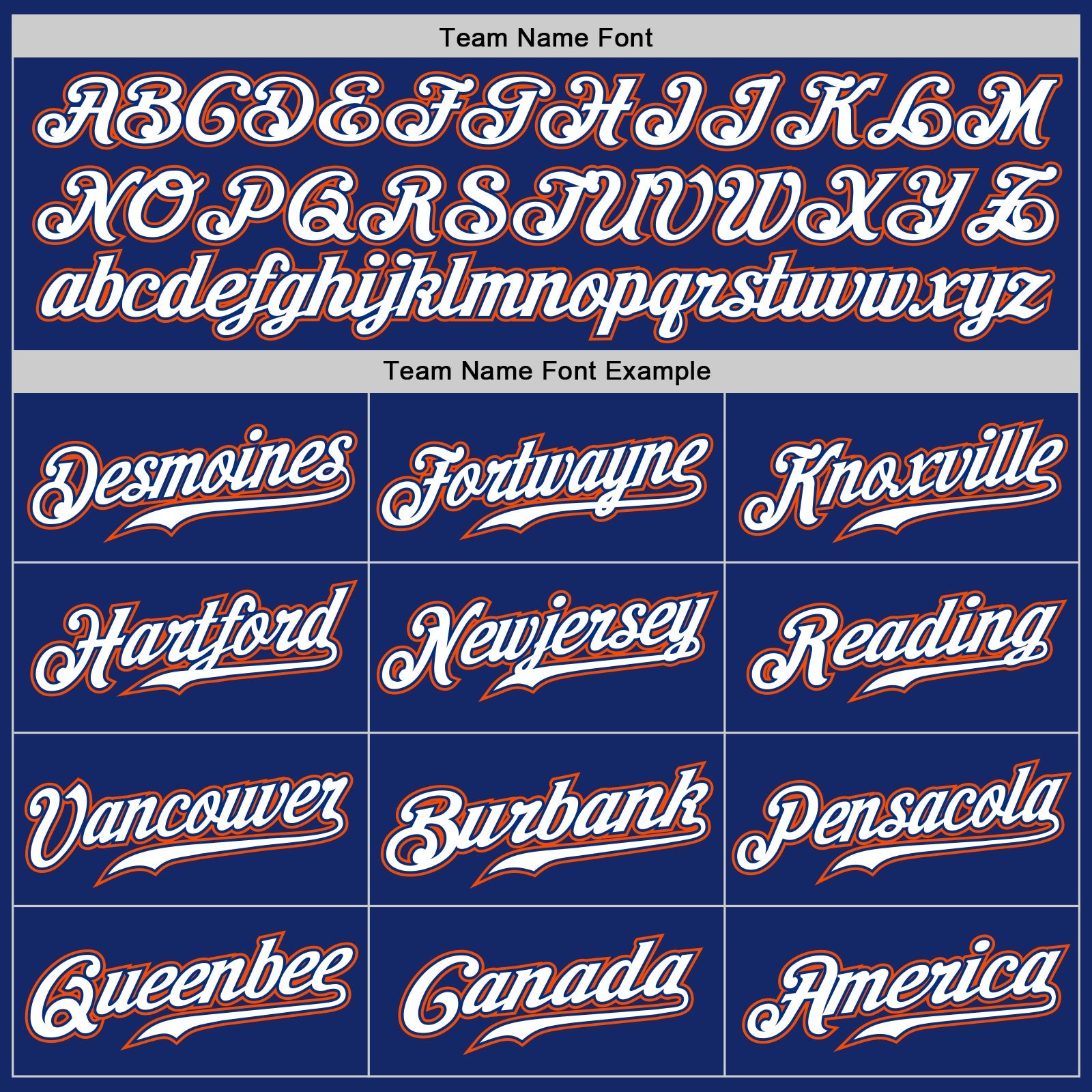 Custom Royal White-Orange Authentic Baseball Jersey view 5