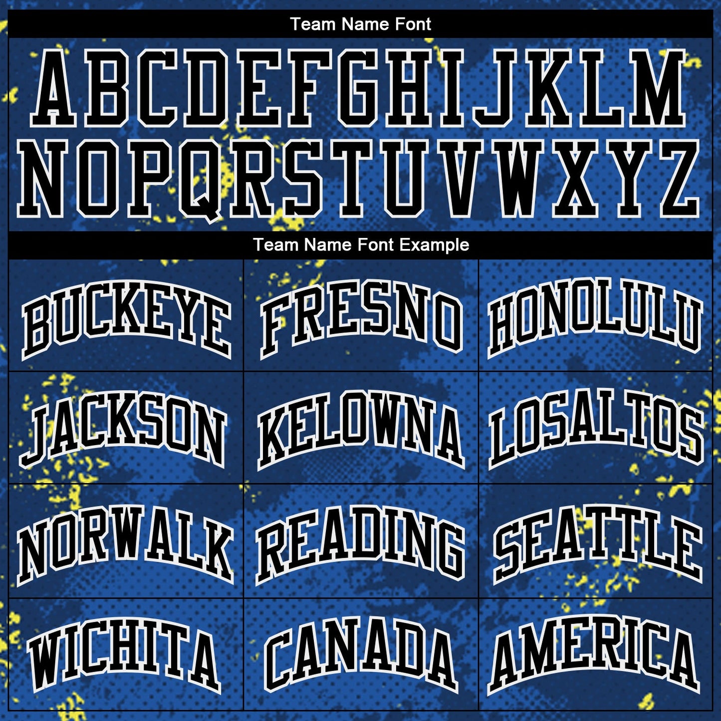 Custom Royal Black-Gold Round Neck Sublimation Basketball Uniform Jersey view 3