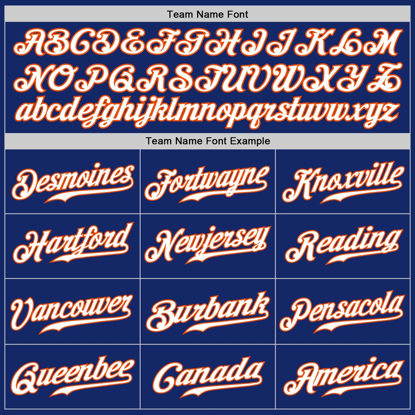 Custom Royal White-Orange Authentic Baseball Jersey view 4