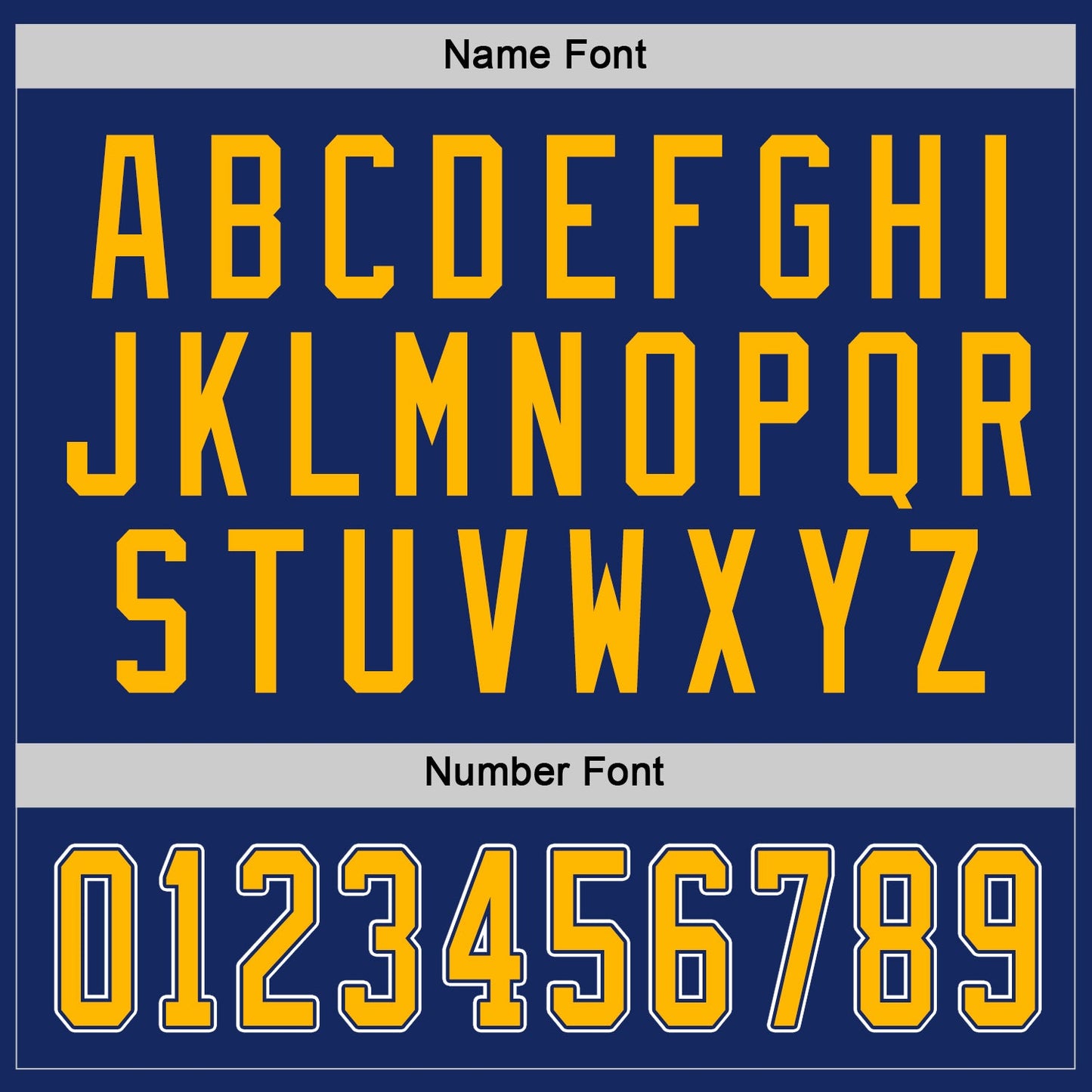 Custom Royal Gold-White Hockey Jersey view 4