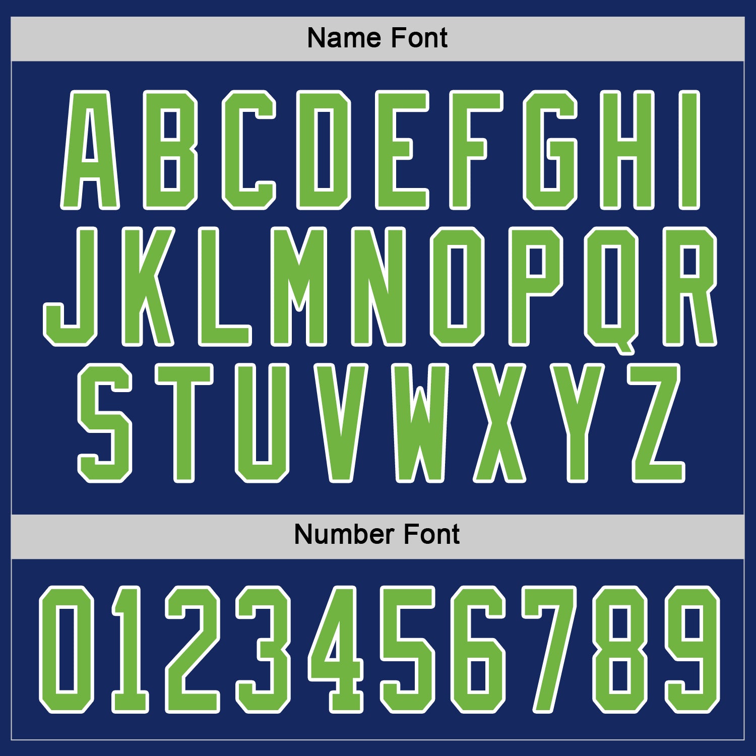 Custom Royal Neon Green-White Hockey Jersey view 4