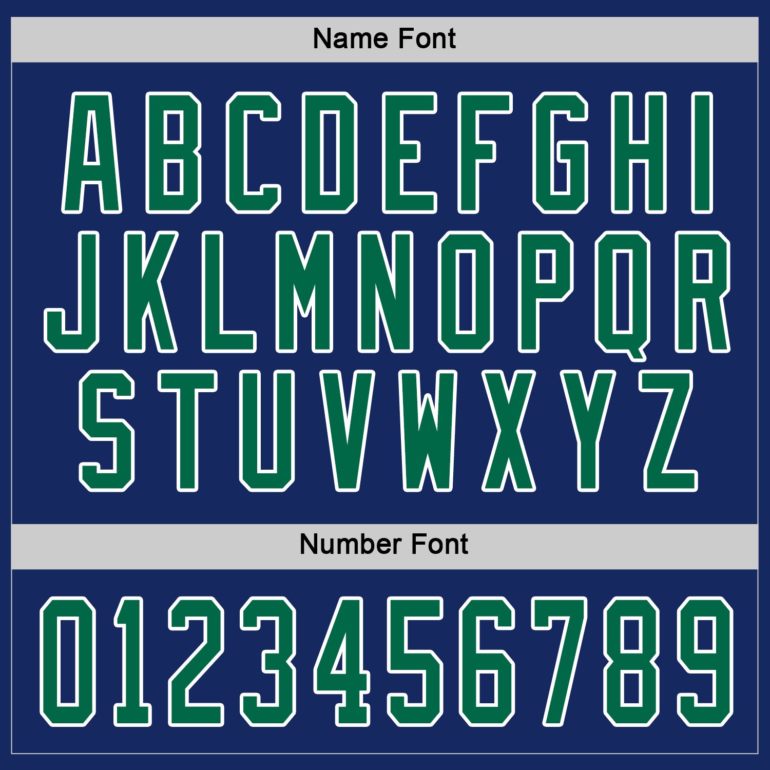 Custom Royal Kelly Green-White Hockey Jersey view 4