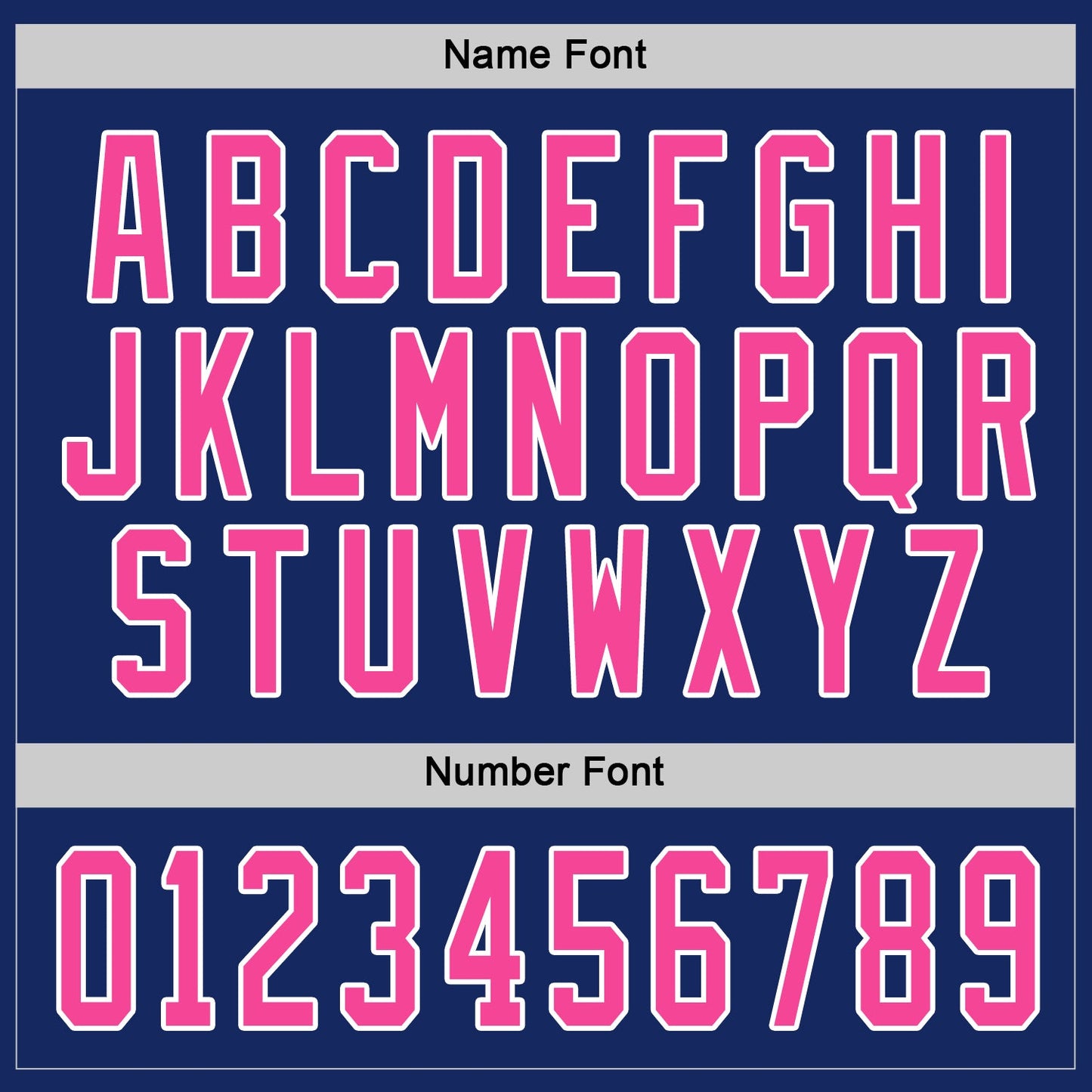 Custom Royal Pink-White Hockey Jersey view 4