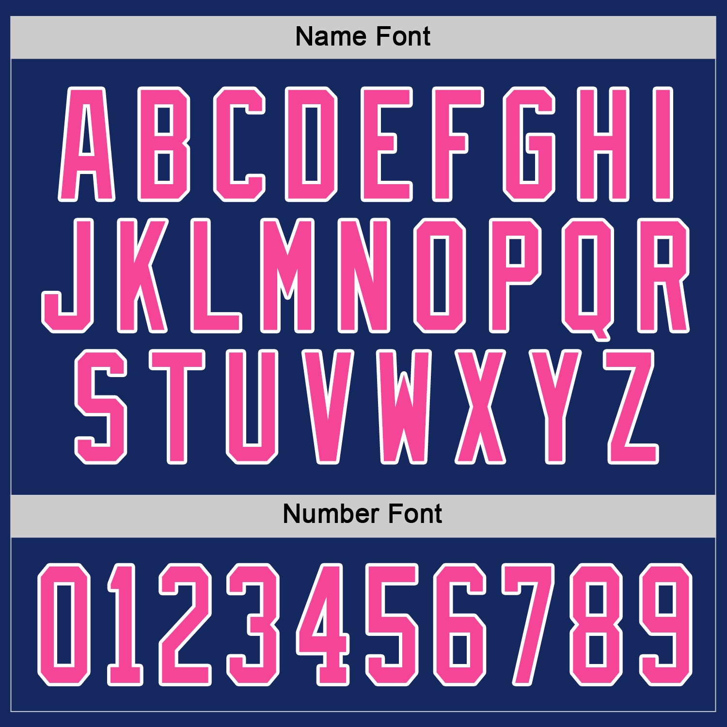Custom Royal Pink-White Hockey Jersey view 4