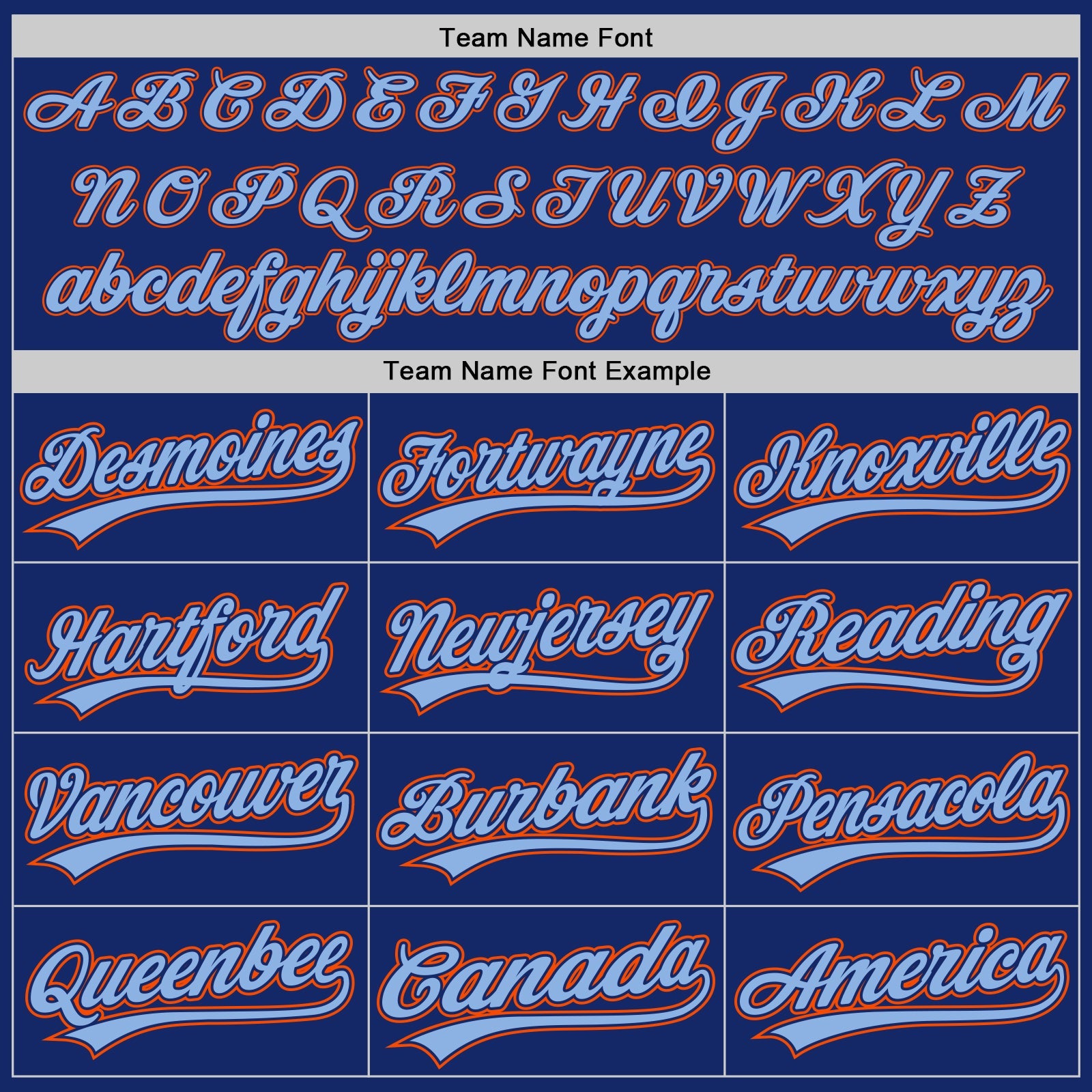 Custom Royal Orange-Light Blue Authentic Baseball Jersey view 4