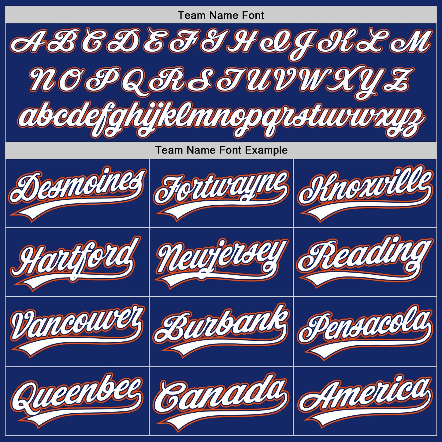 Custom Royal White-Orange Authentic Baseball Jersey view 4