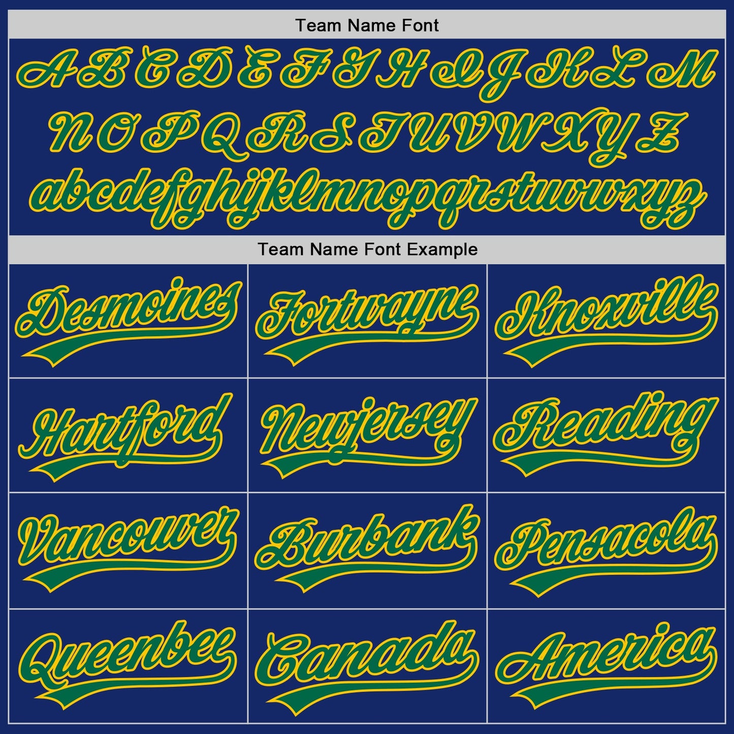 Custom Royal Gold-Kelly Green Authentic Baseball Jersey view 4