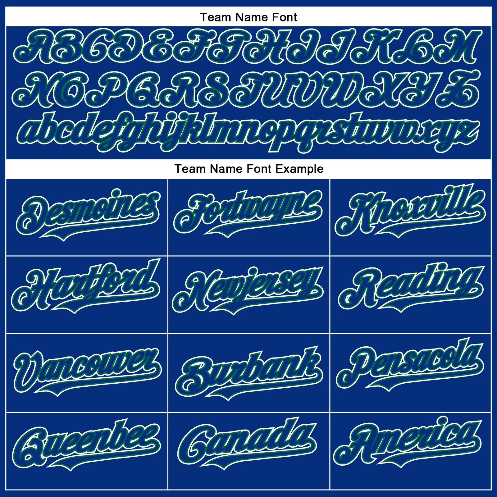 Custom Royal White-Kelly Green Authentic Baseball Jersey view 4