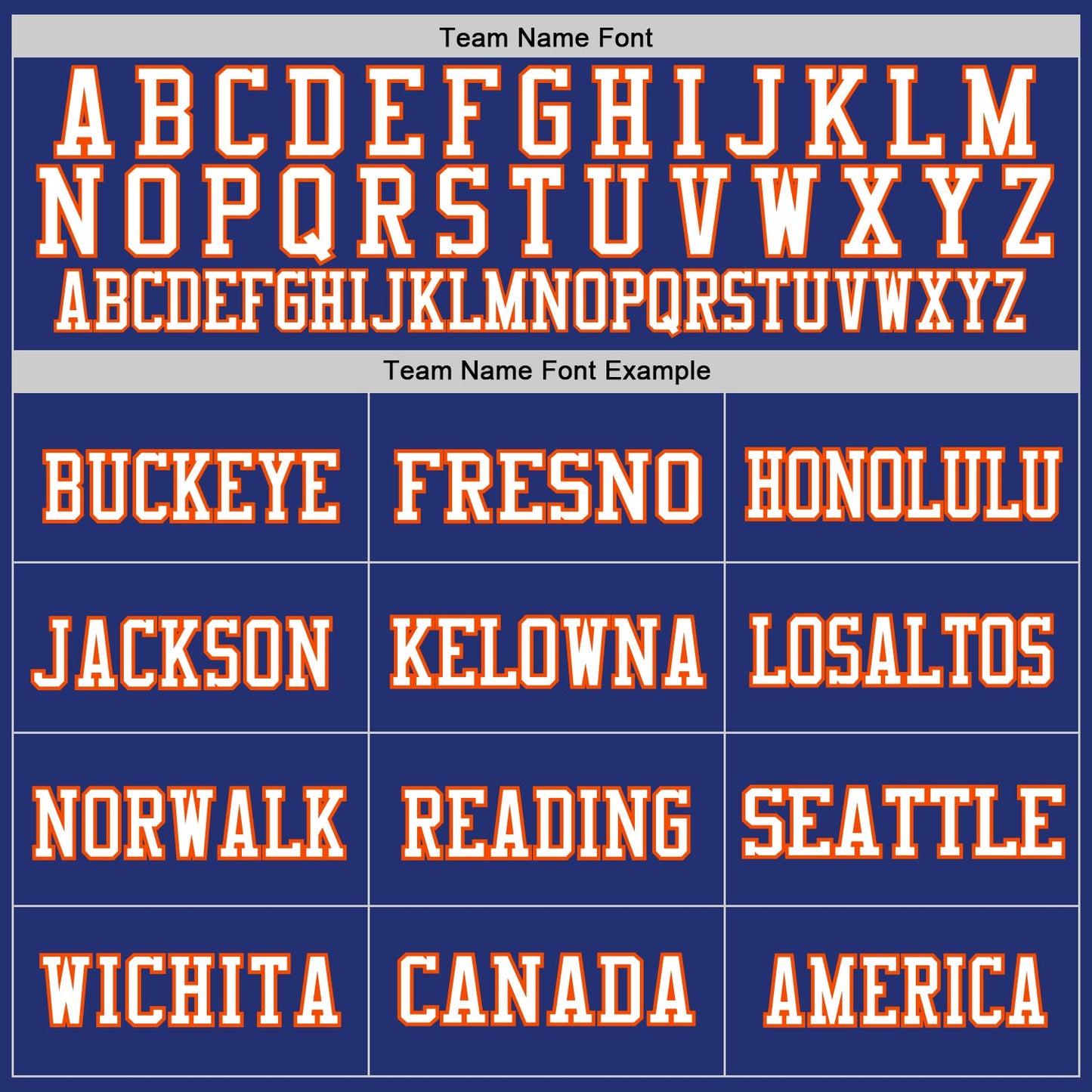 Custom Royal White-Orange Mesh Authentic Football Jersey view 3