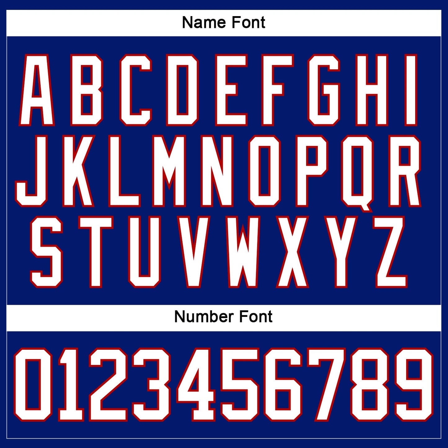 Custom Royal White-Red Hockey Lace Neck Jersey view 5