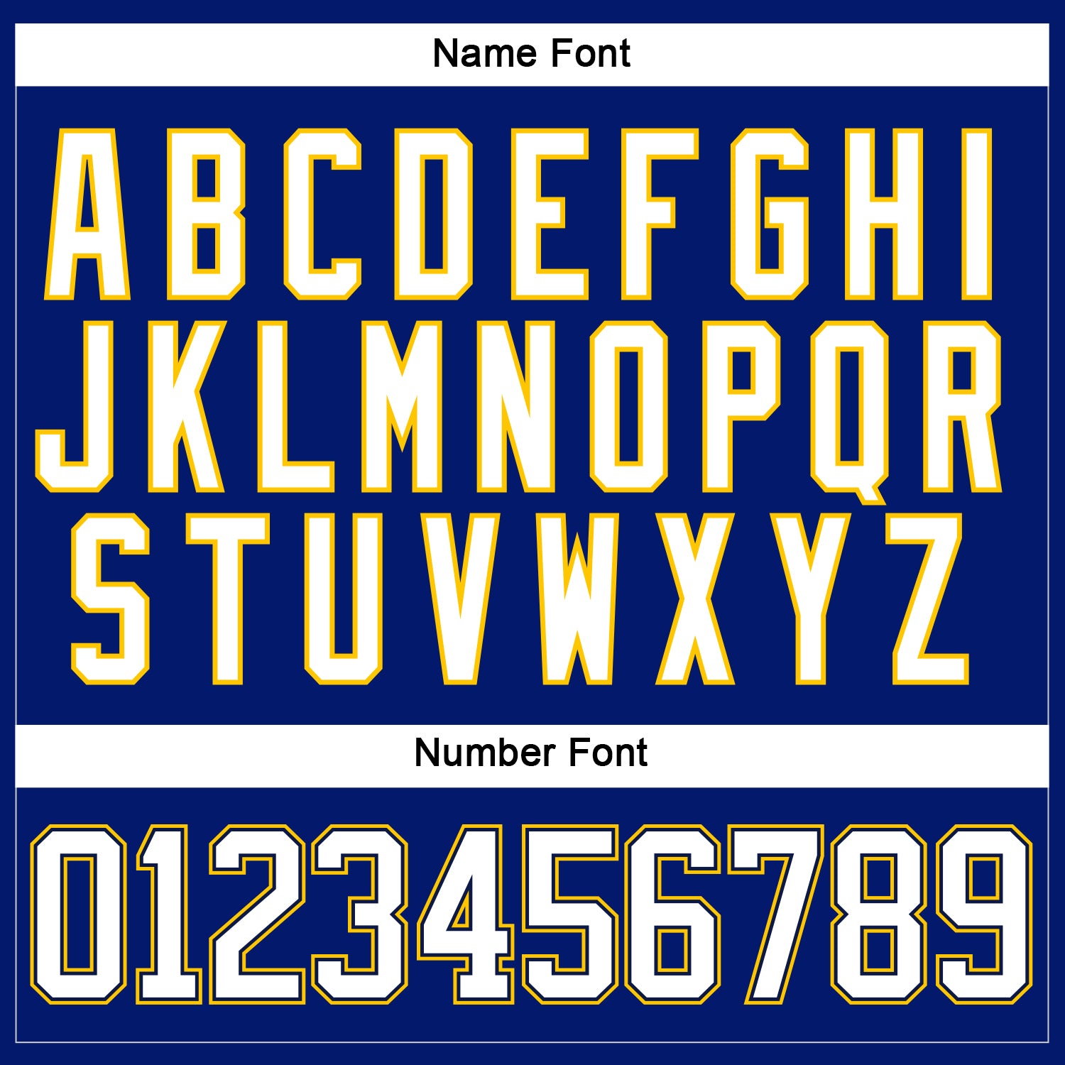 Custom Royal White Navy-Yellow Hockey Lace Neck Jersey view 5