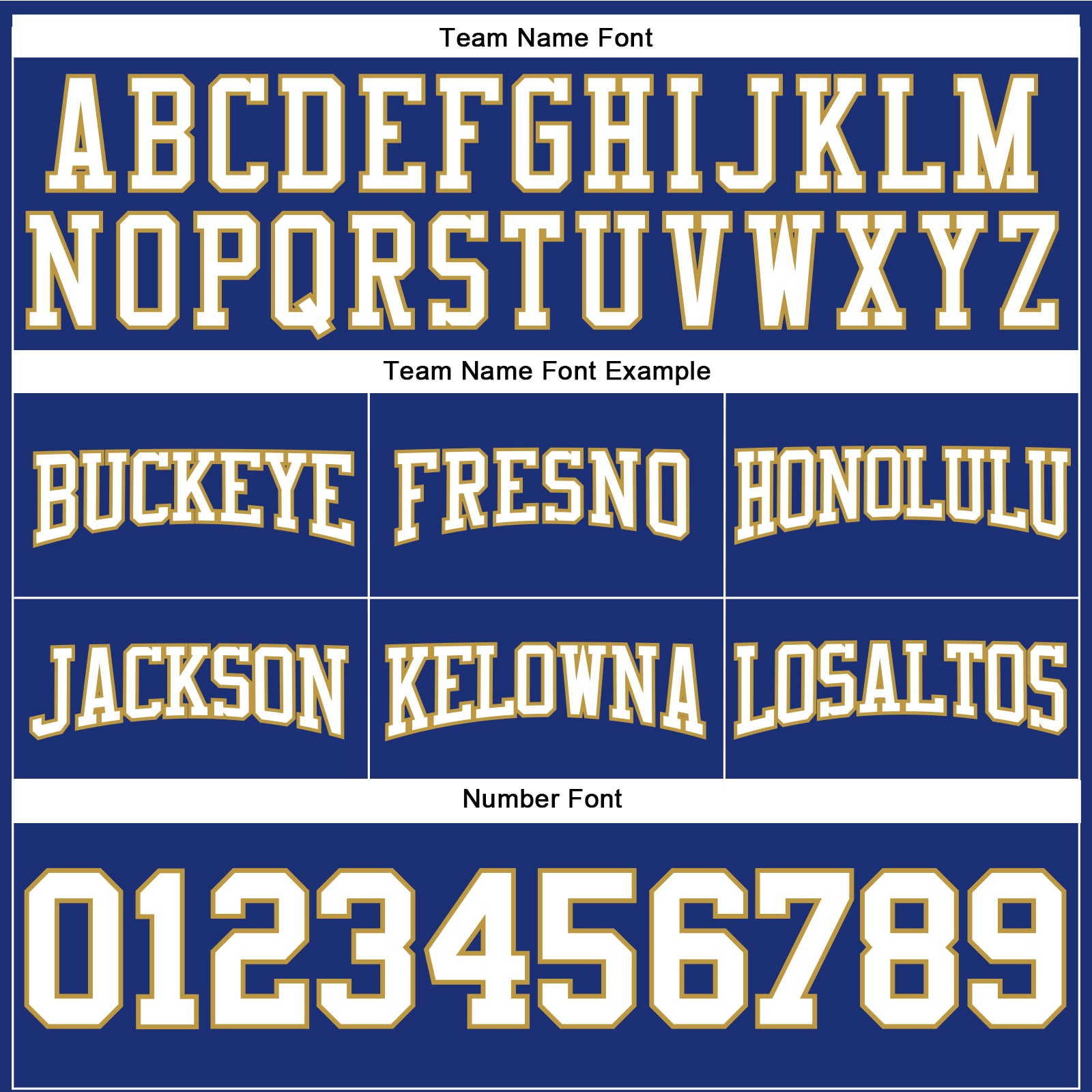 Custom Stitched Royal White-Old Gold Football Pullover Sweatshirt Hoodie view 3