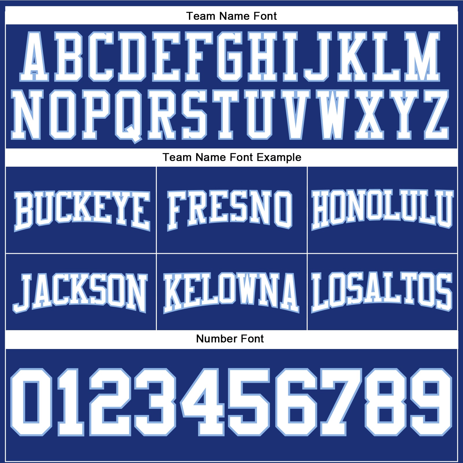 Custom Stitched Royal White-Light Blue Football Pullover Sweatshirt Hoodie view 3