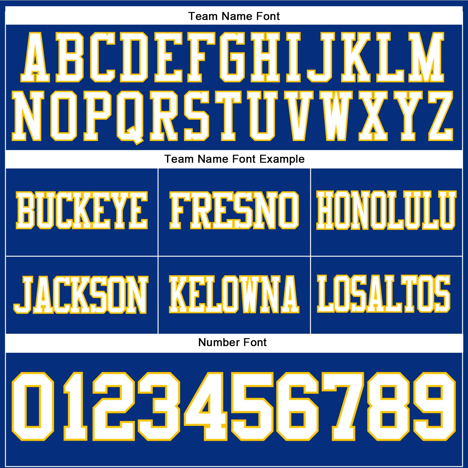 Custom Royal White-Yellow Authentic Football Jersey view 3