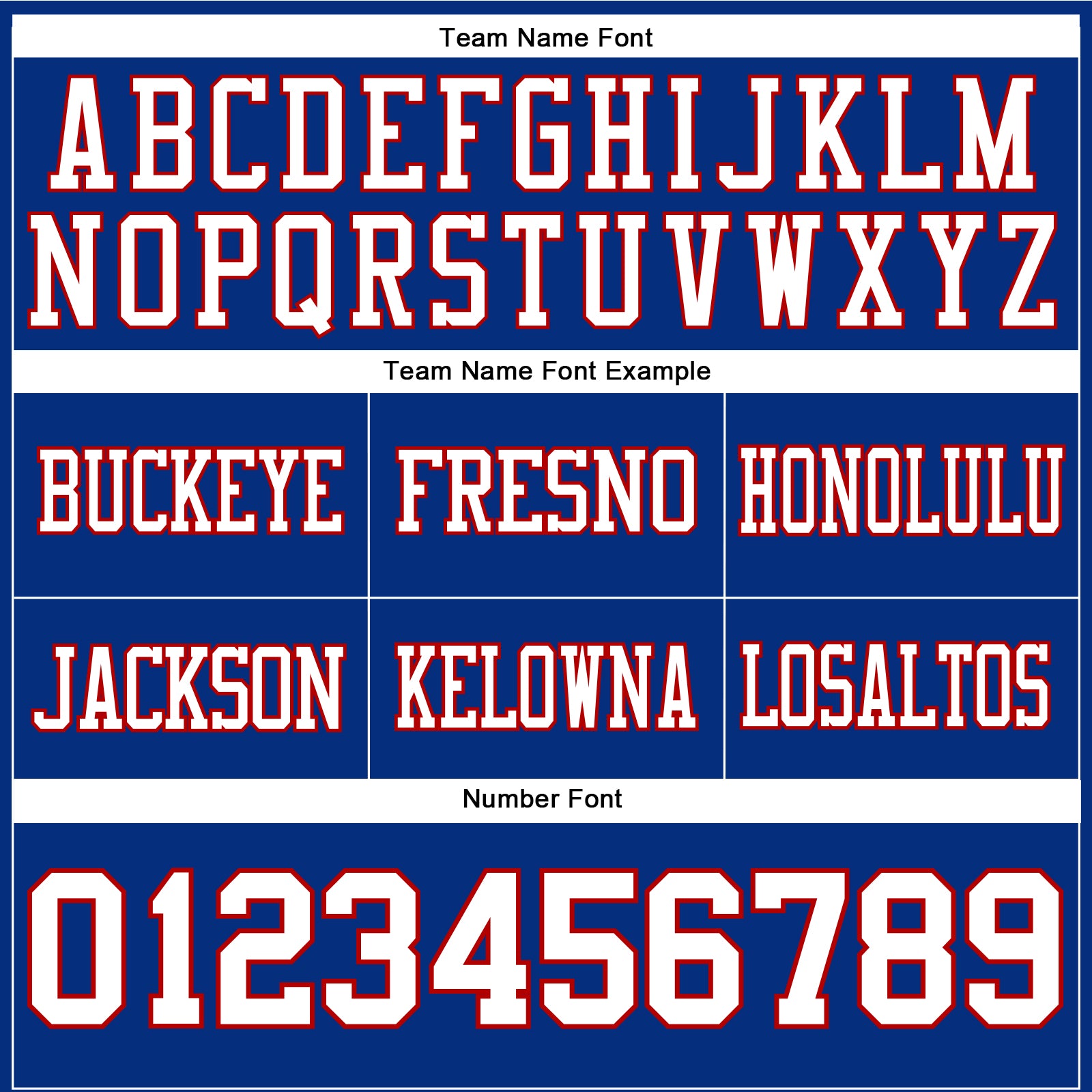 Custom Royal White-Red Authentic Football Jersey view 3