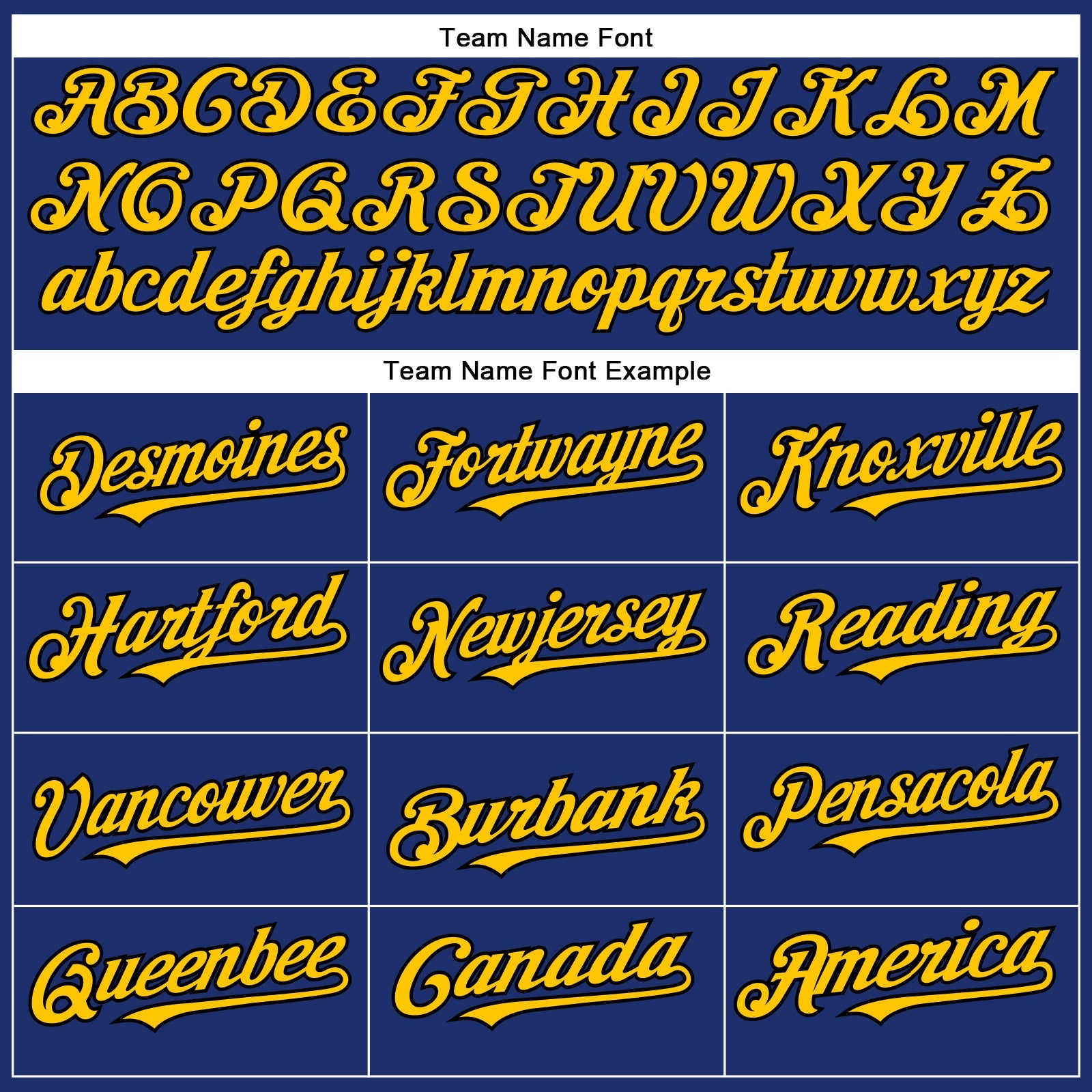 Custom Royal Yellow-Black Authentic Baseball Jersey view 4