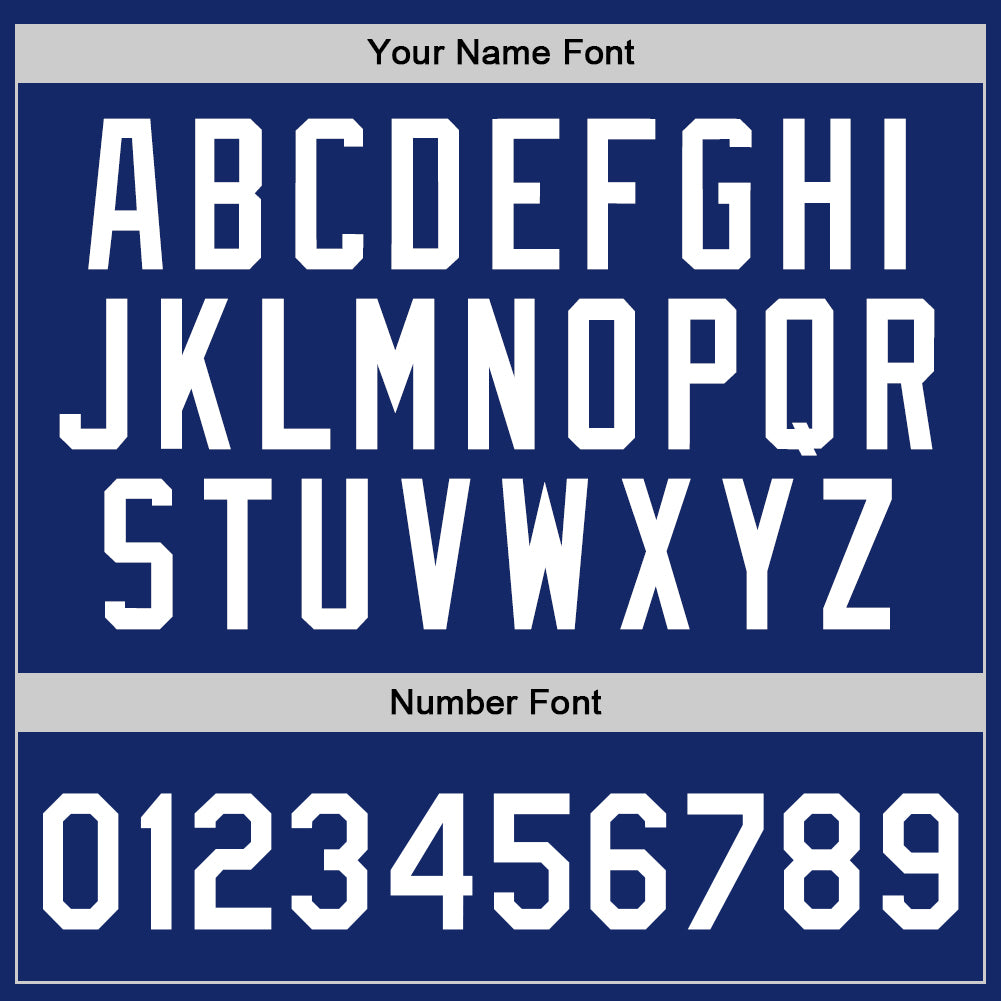 Custom Royal White Authentic Throwback Basketball Jersey view 4