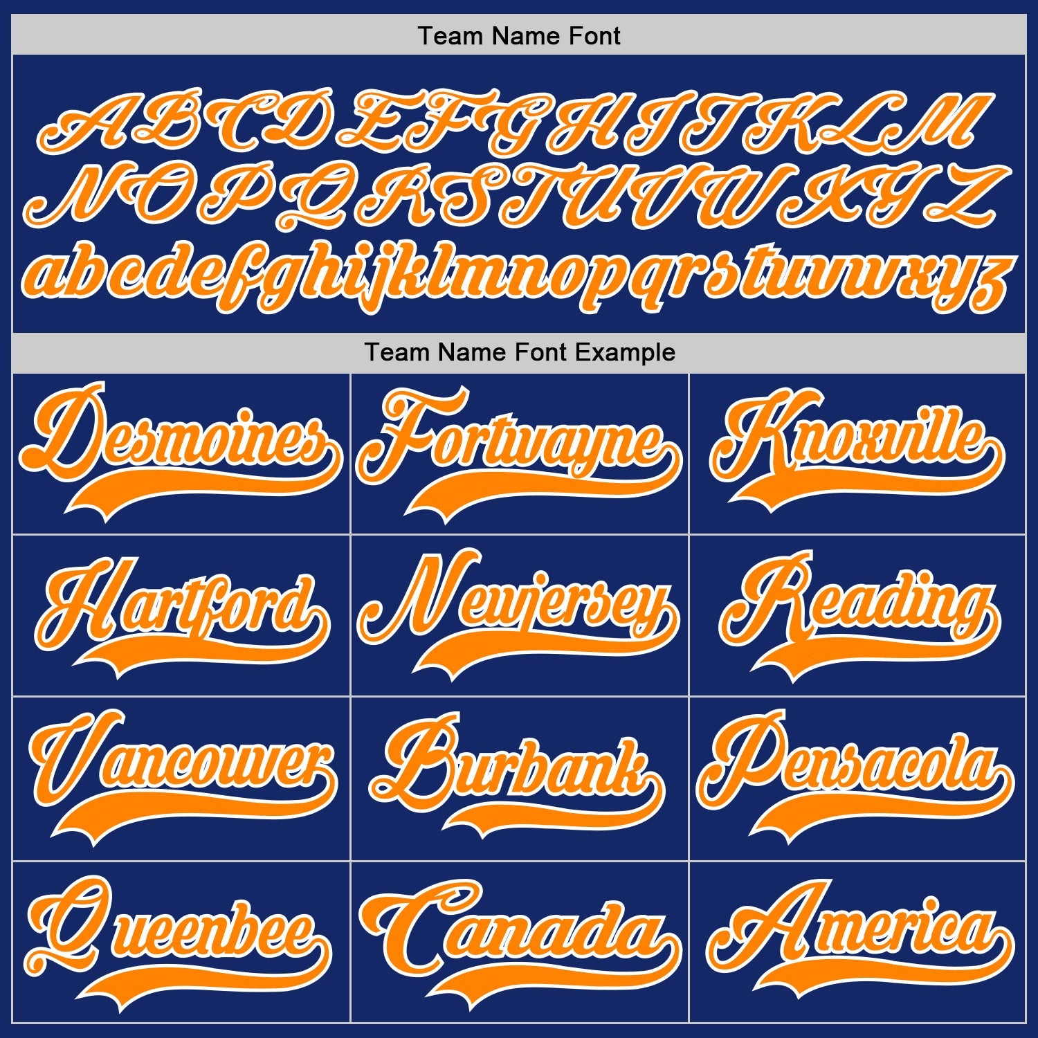 Custom Royal Bay Orange-White Hockey Lace Neck Jersey view 4