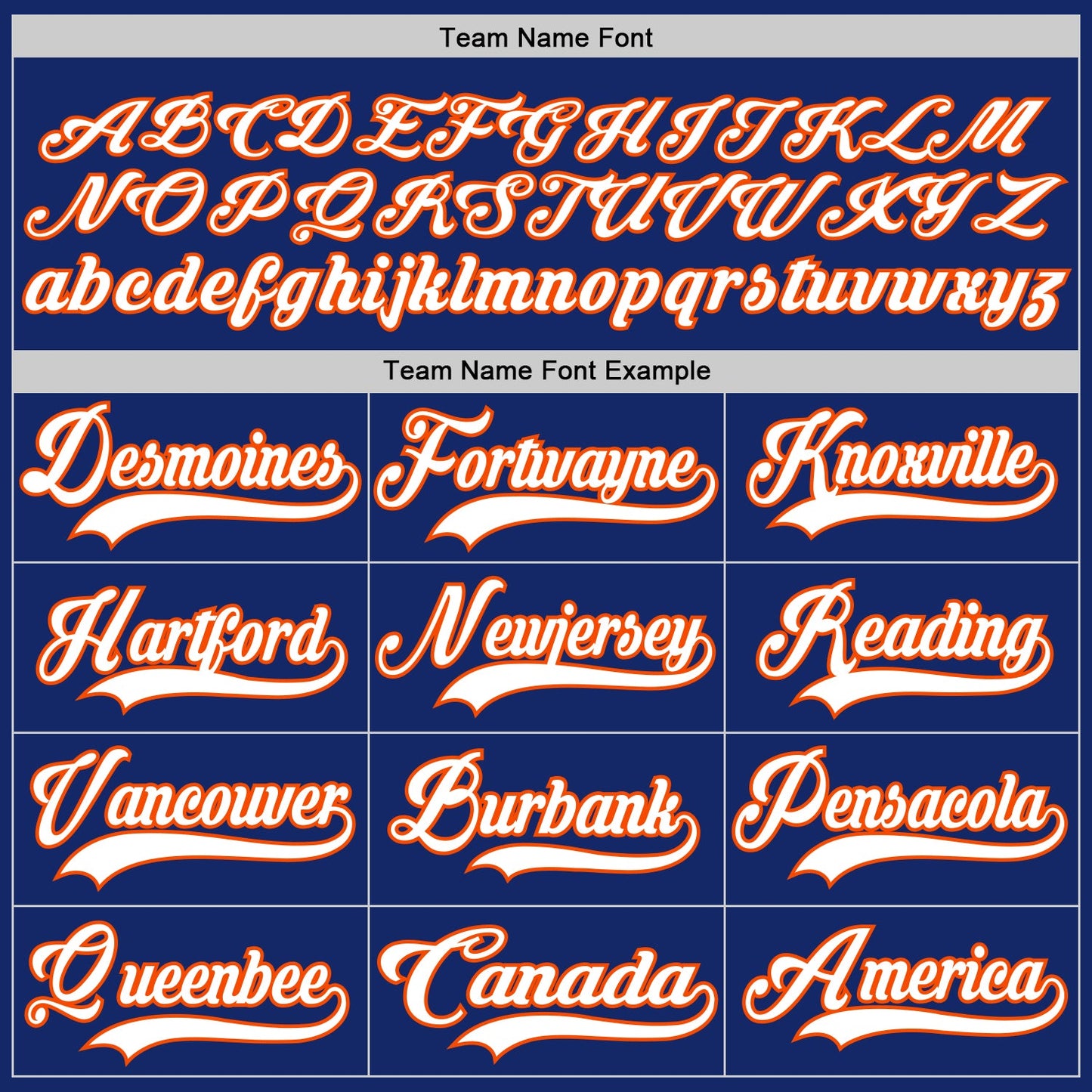 Custom Royal White-Orange Hockey Lace Neck Jersey view 4