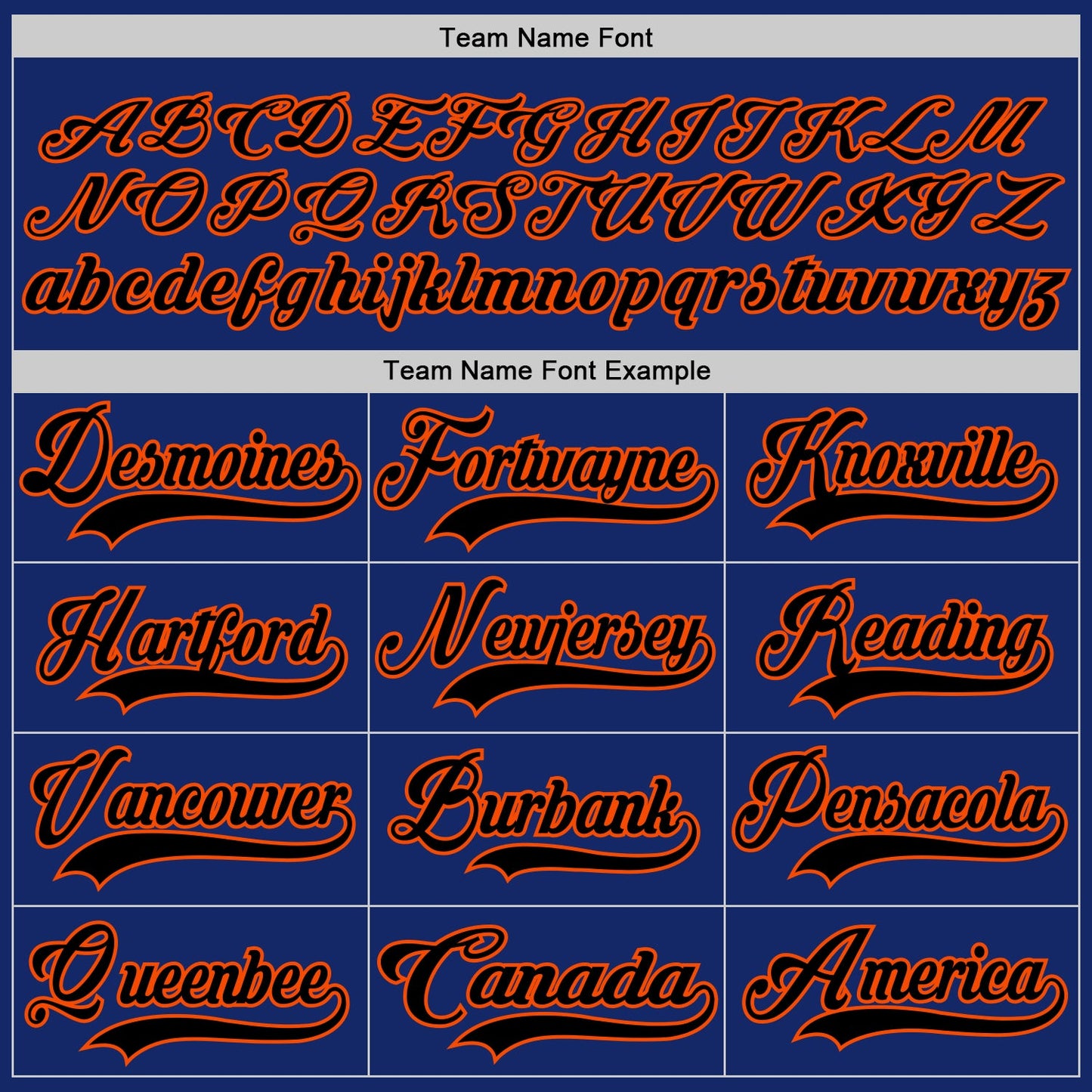 Custom Royal Black-Orange Hockey Lace Neck Jersey view 4