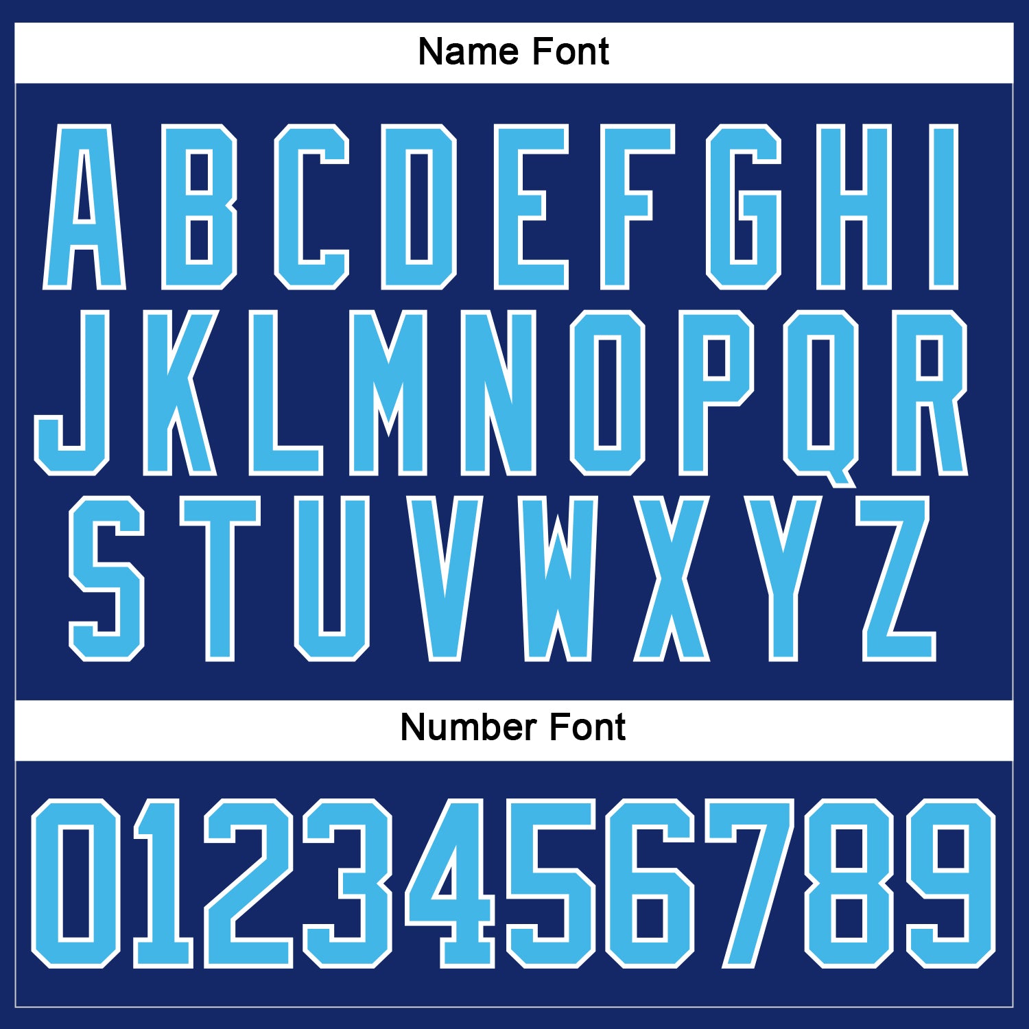 Custom Royal Sky Blue-White Hockey Lace Neck Jersey view 5