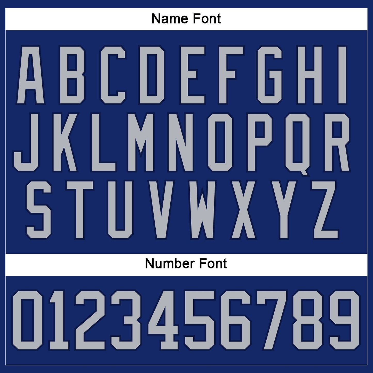 Custom Royal Gray-Navy Hockey Lace Neck Jersey view 5