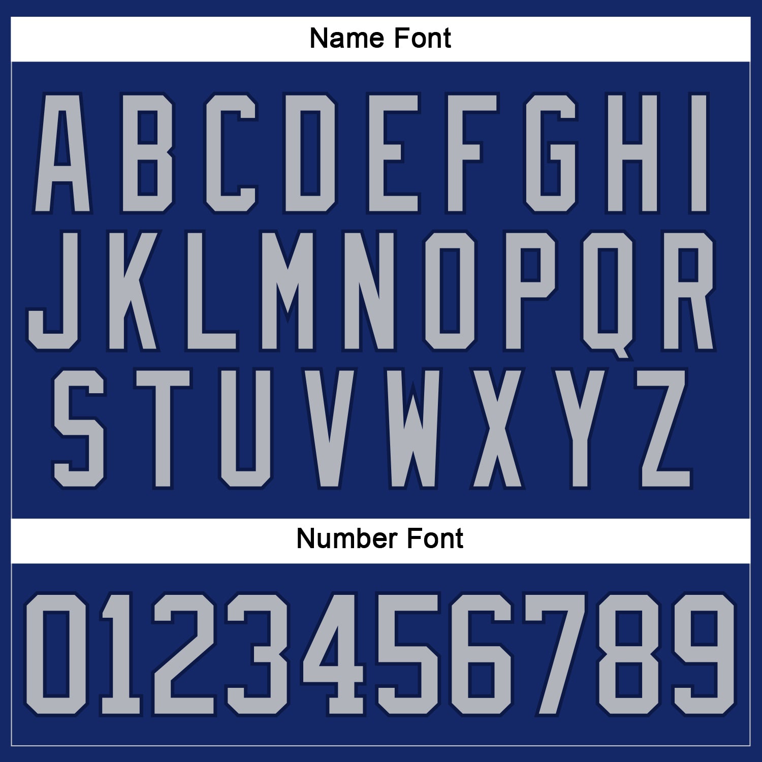 Custom Royal Gray-Navy Hockey Lace Neck Jersey view 5