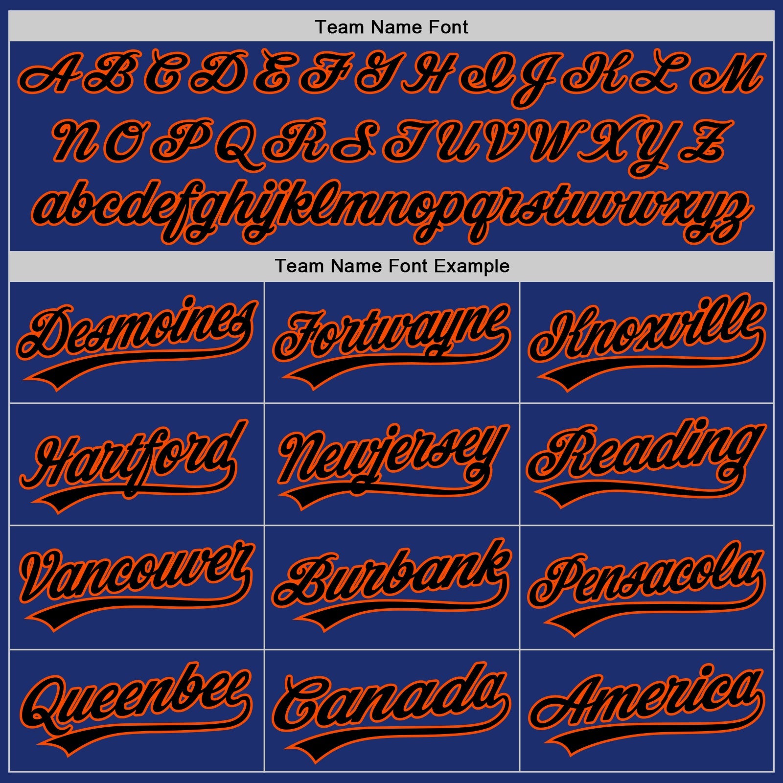 Custom Royal Black-Orange Authentic Throwback Baseball Jersey view 4