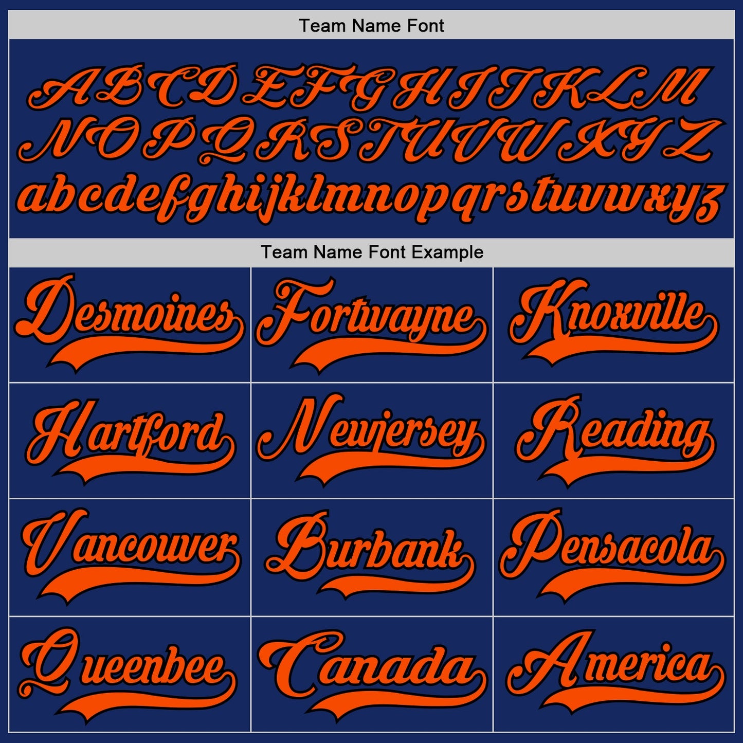 Custom Royal Orange-Black Hockey Jersey view 4