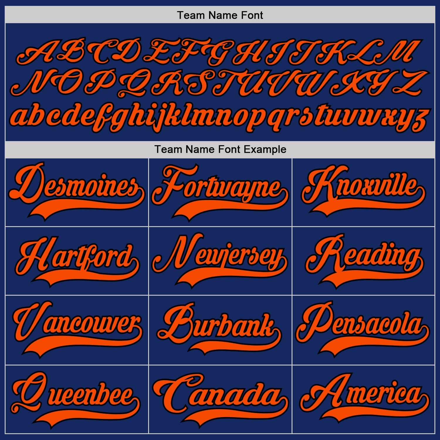 Custom Royal Orange-Black Hockey Jersey view 4