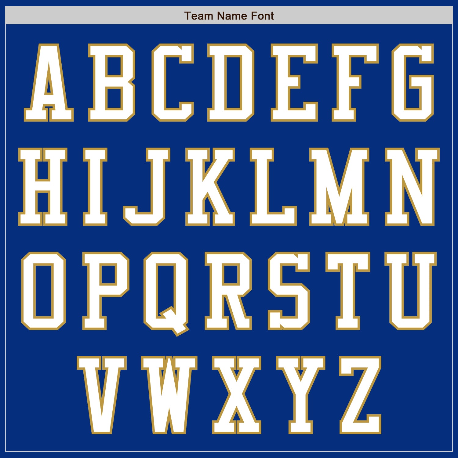 Custom Royal White-Old Gold Authentic Baseball Jersey view 7
