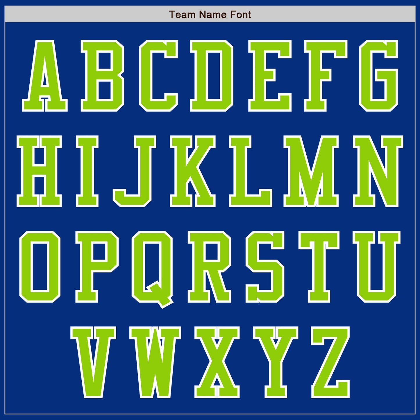 Custom Royal Neon Green-White Authentic Baseball Jersey view 3
