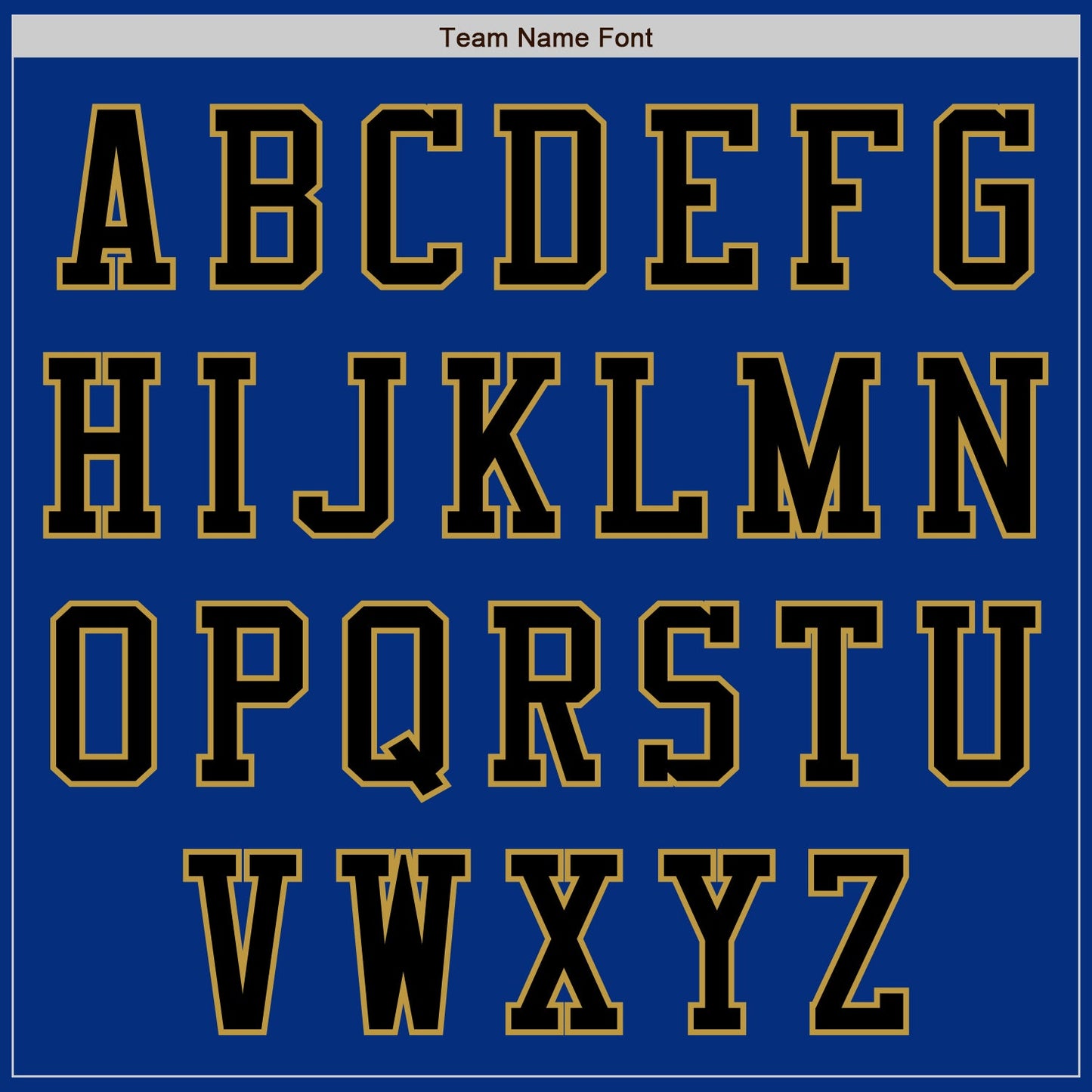 Custom Royal Black-Old Gold Authentic Baseball Jersey view 7