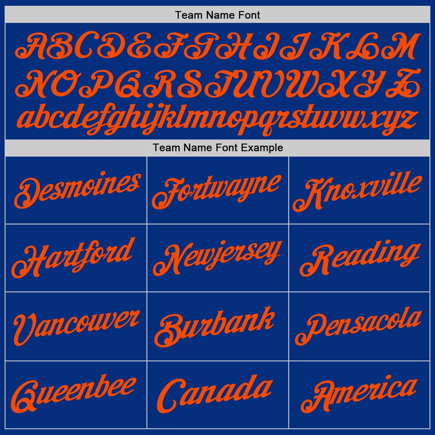 Custom Royal Orange Authentic Throwback Basketball Jersey view 3